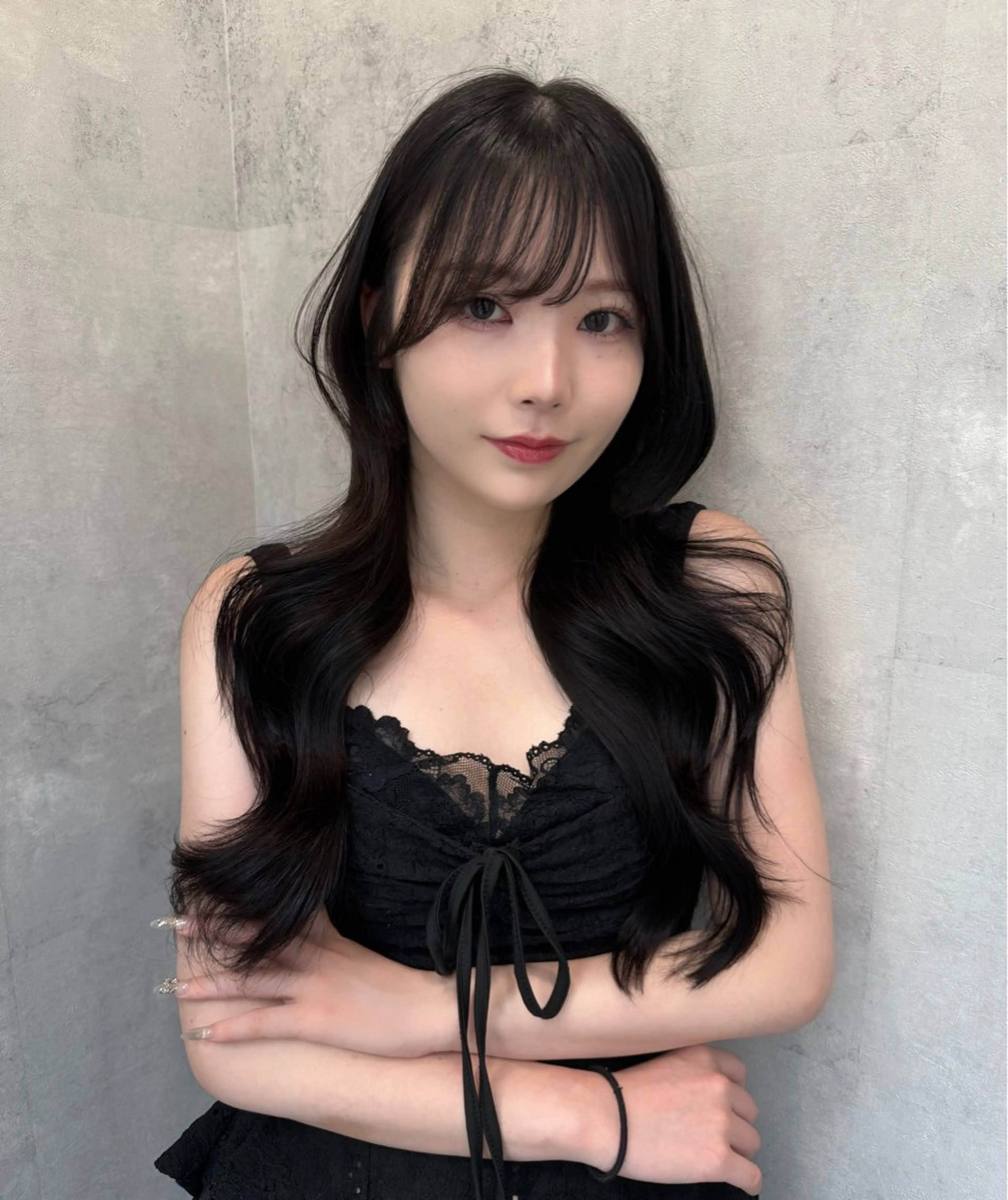 ミディアム 💖艶髪/韓国ヘア 💖asukaのヘアスタイル