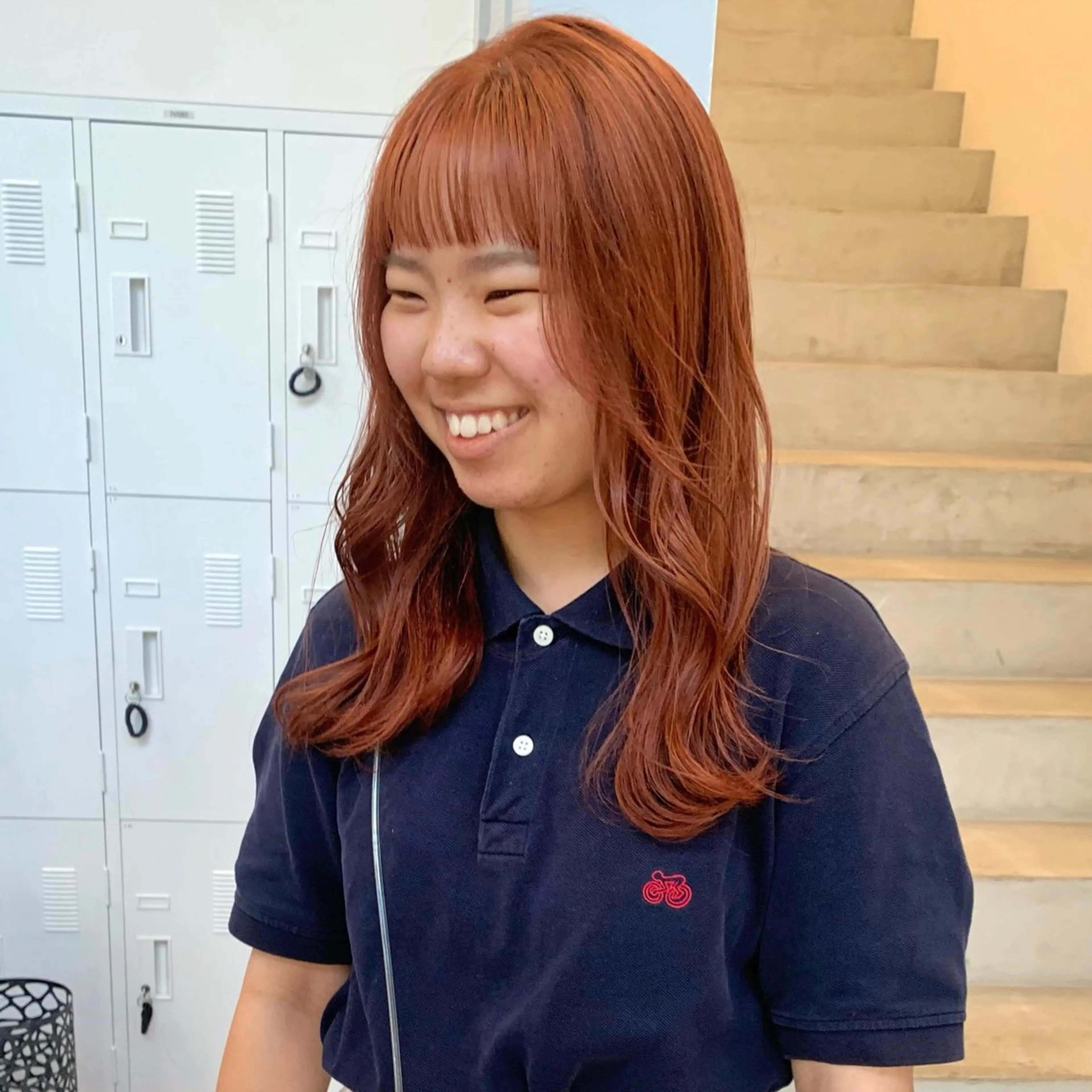 ロング カラー カット ヘアカラー aoi /パーマ /まるみショートのヘアスタイル