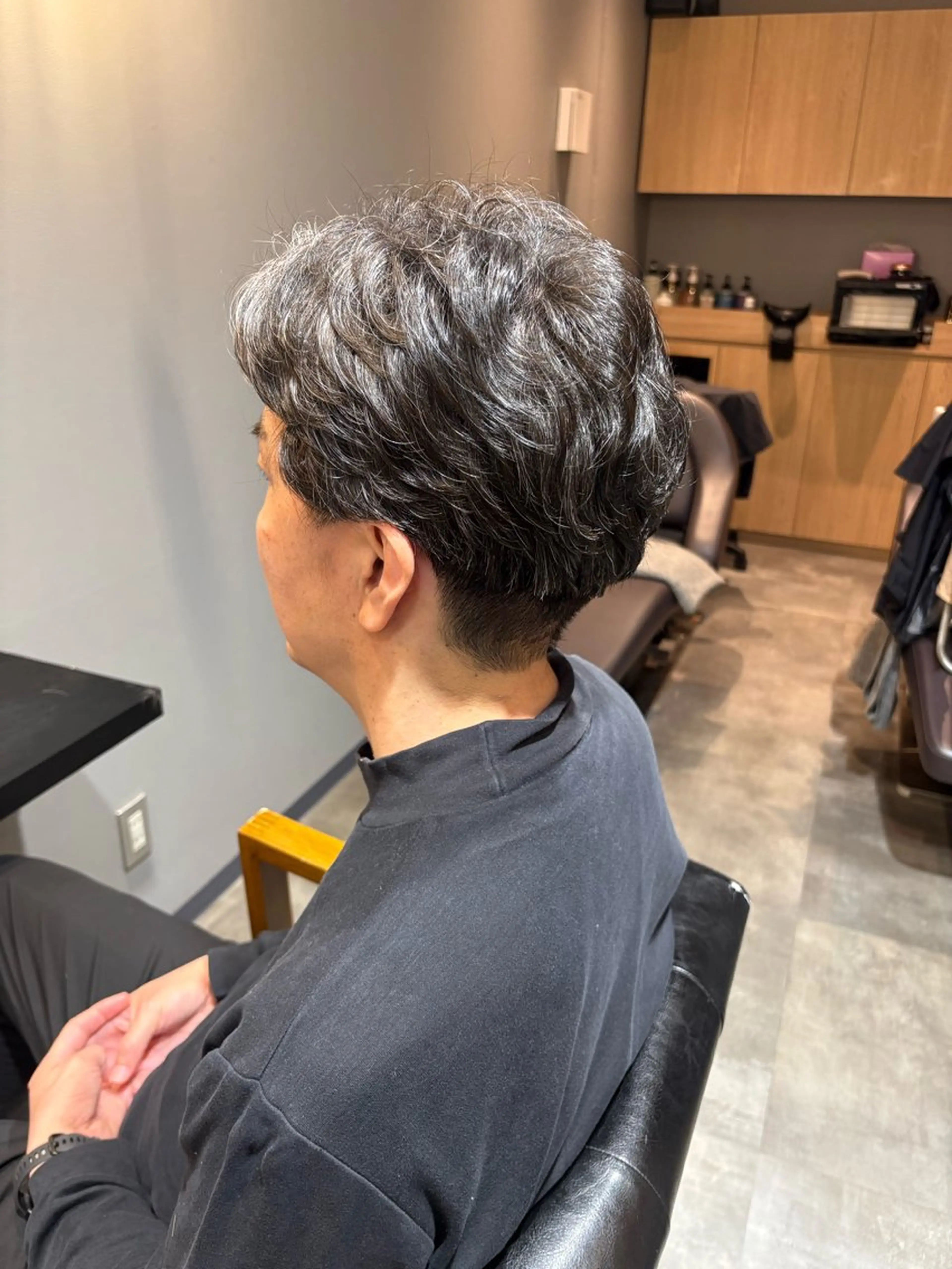 パーマ メンズ パーマ 小堀 いぶきのヘアスタイル