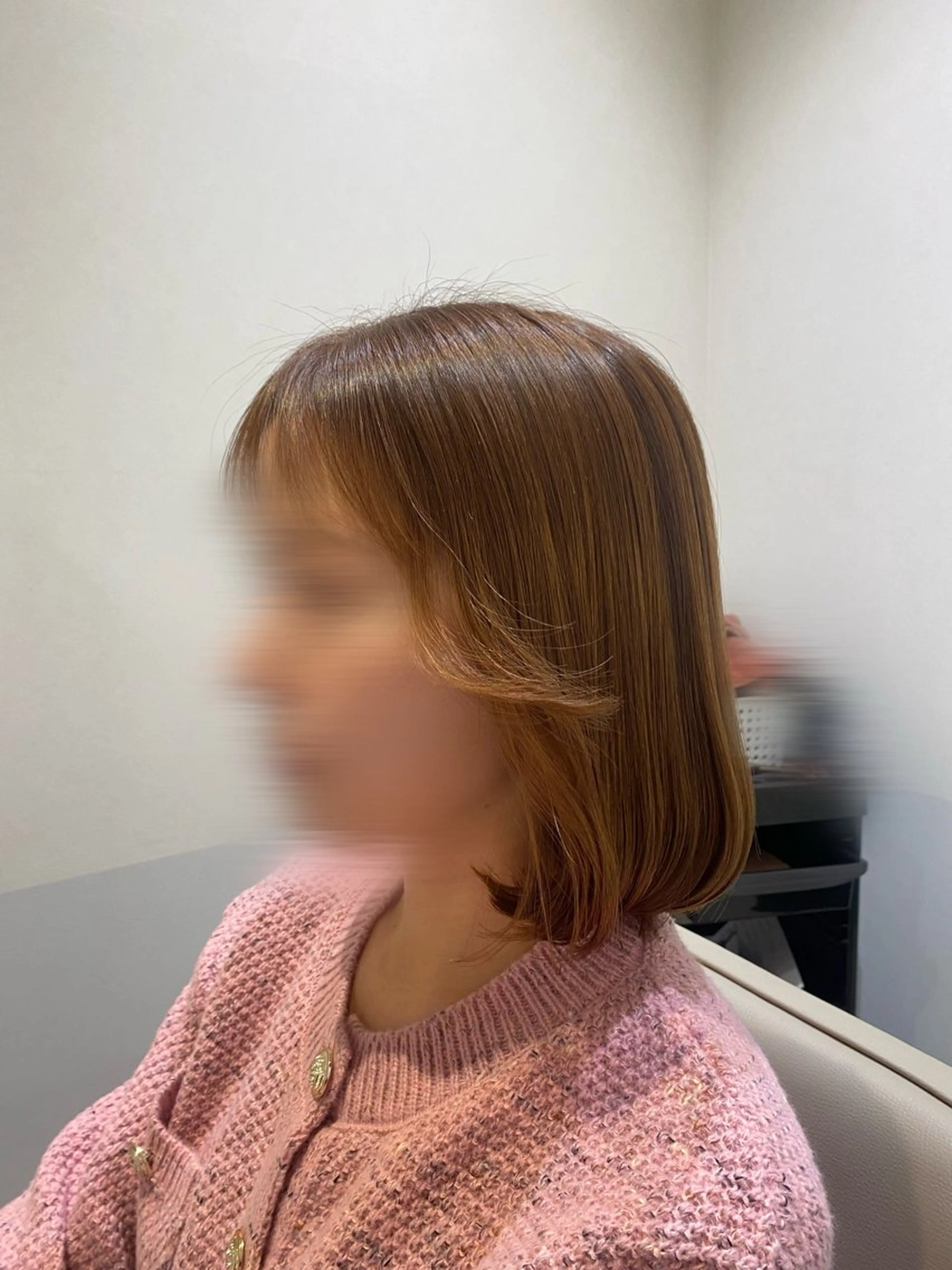 ショート カラー ベージュカラー ボブ タンバルモリ 韓国風ヘア 韓国ヘア・カラー 🩵SHIZUKUのヘアスタイル