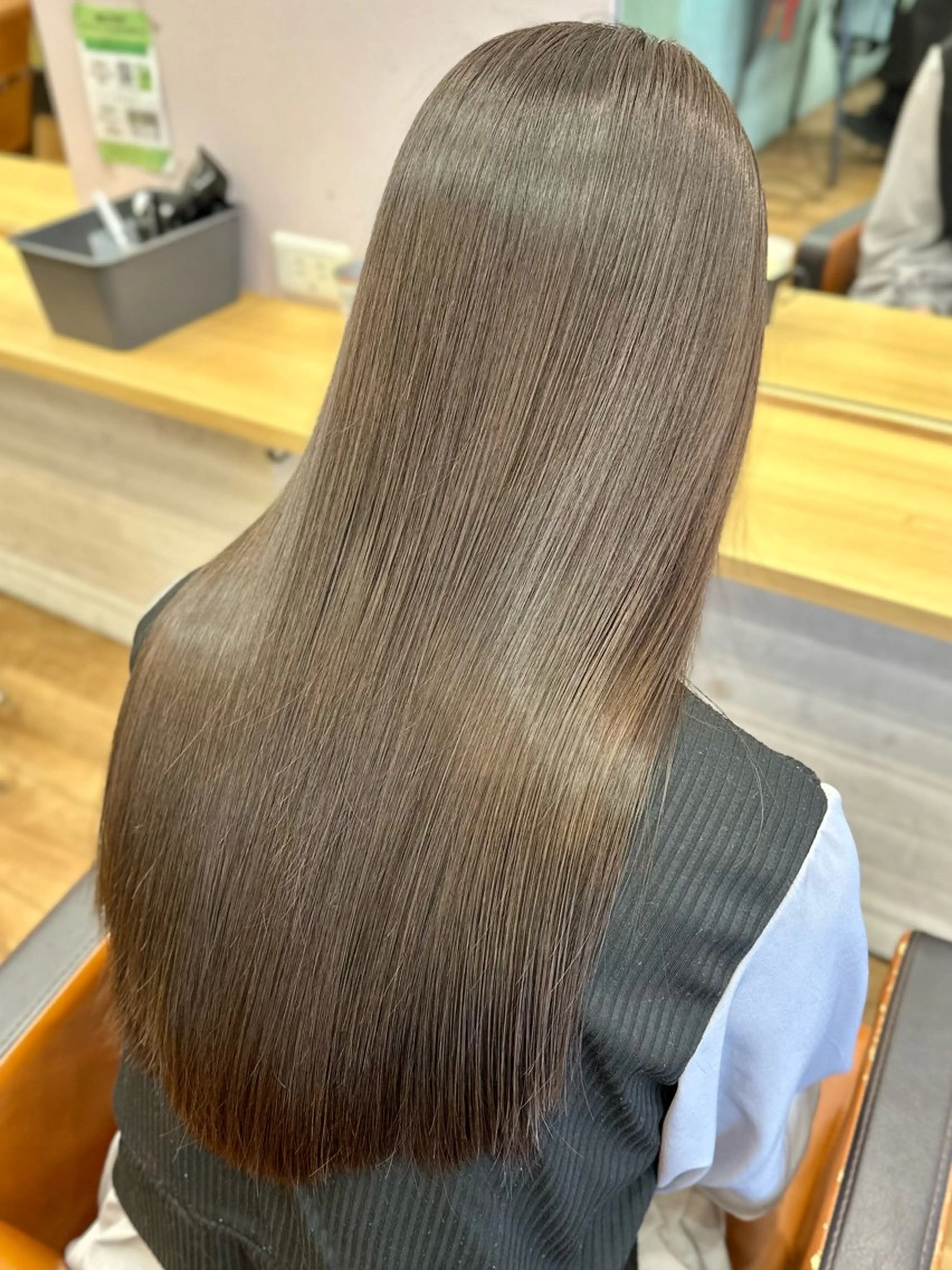 【トリートメント界のHERMES🩶】髪質改善ケラチンTR＋カットの写真