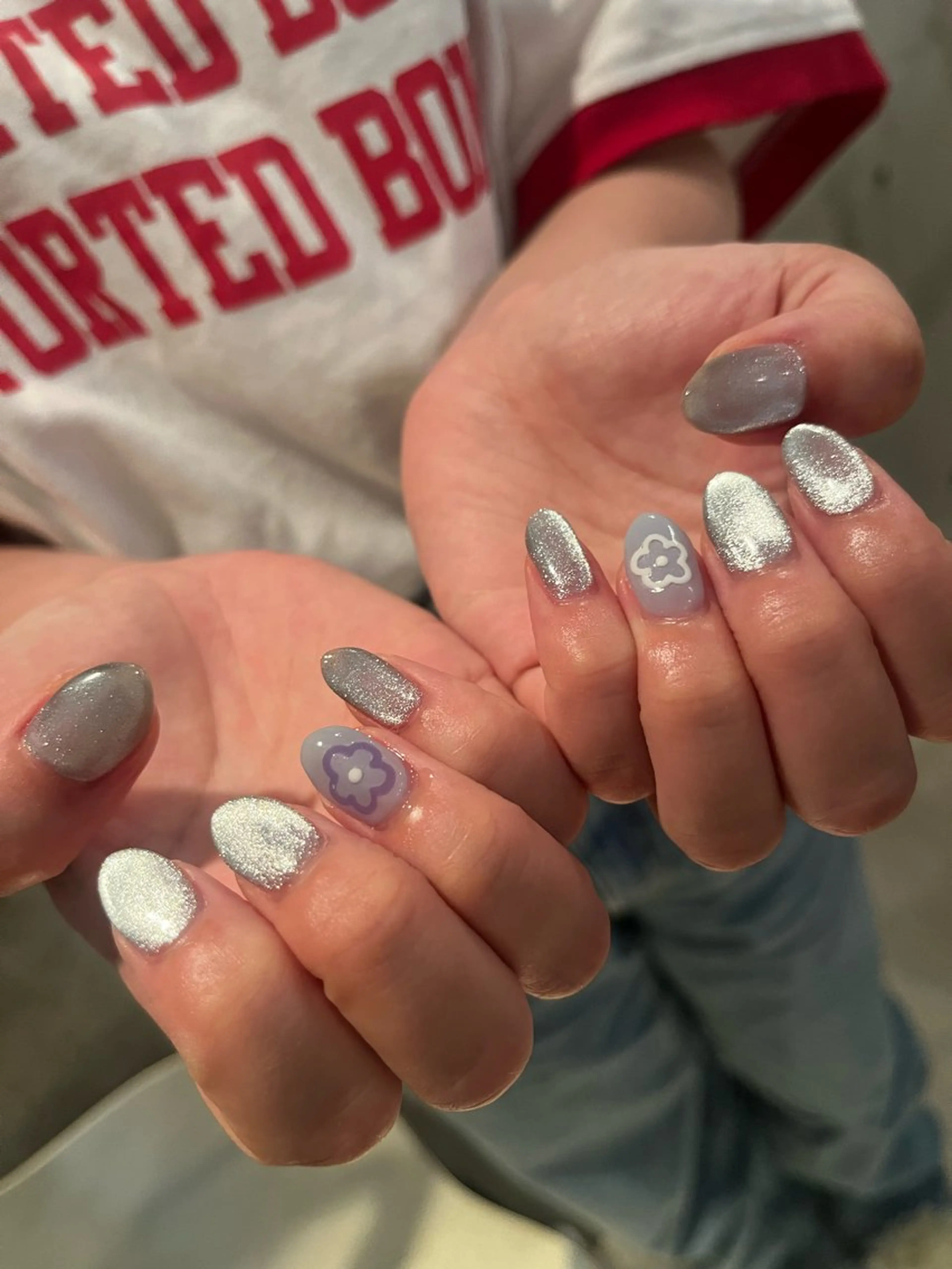 ネイル マグネットネイル ハンドネイル DariL Ayaのネイルデザイン