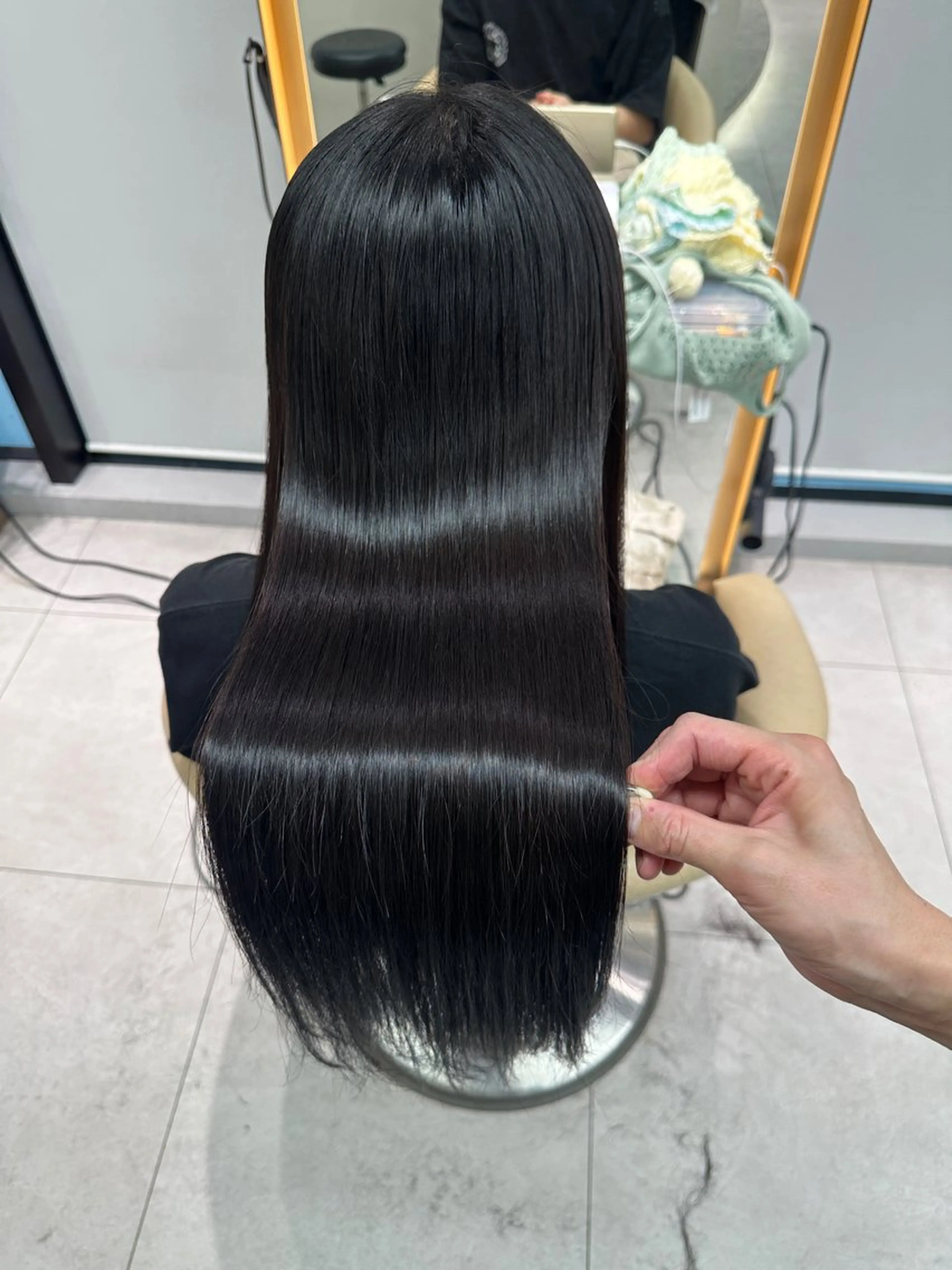 ロング カラー カット トリートメント 《髪質改善✖️オリー ブ🧸》小嶋拓也のヘアスタイル