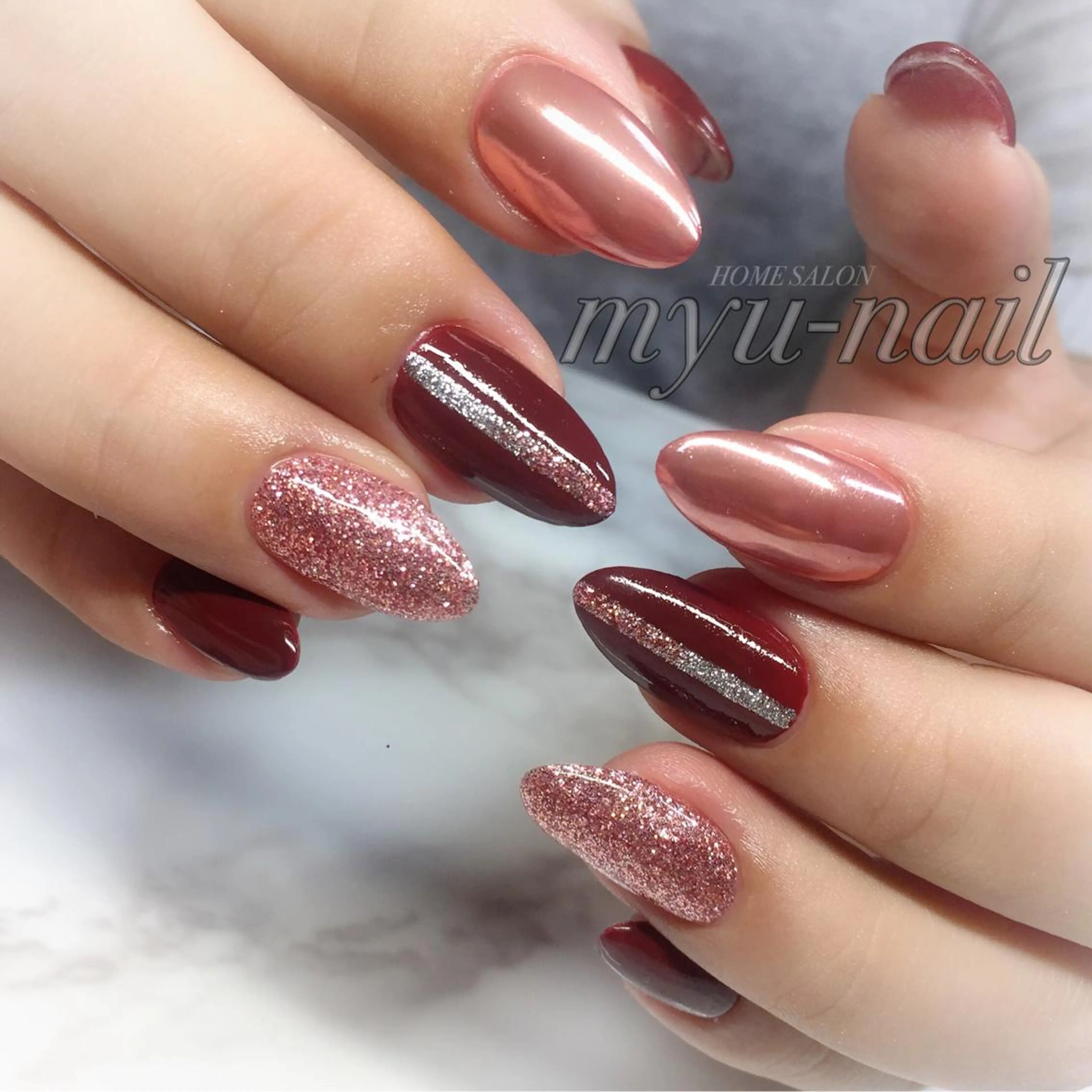 ネイル ホームサロン myu-nailのネイルデザイン