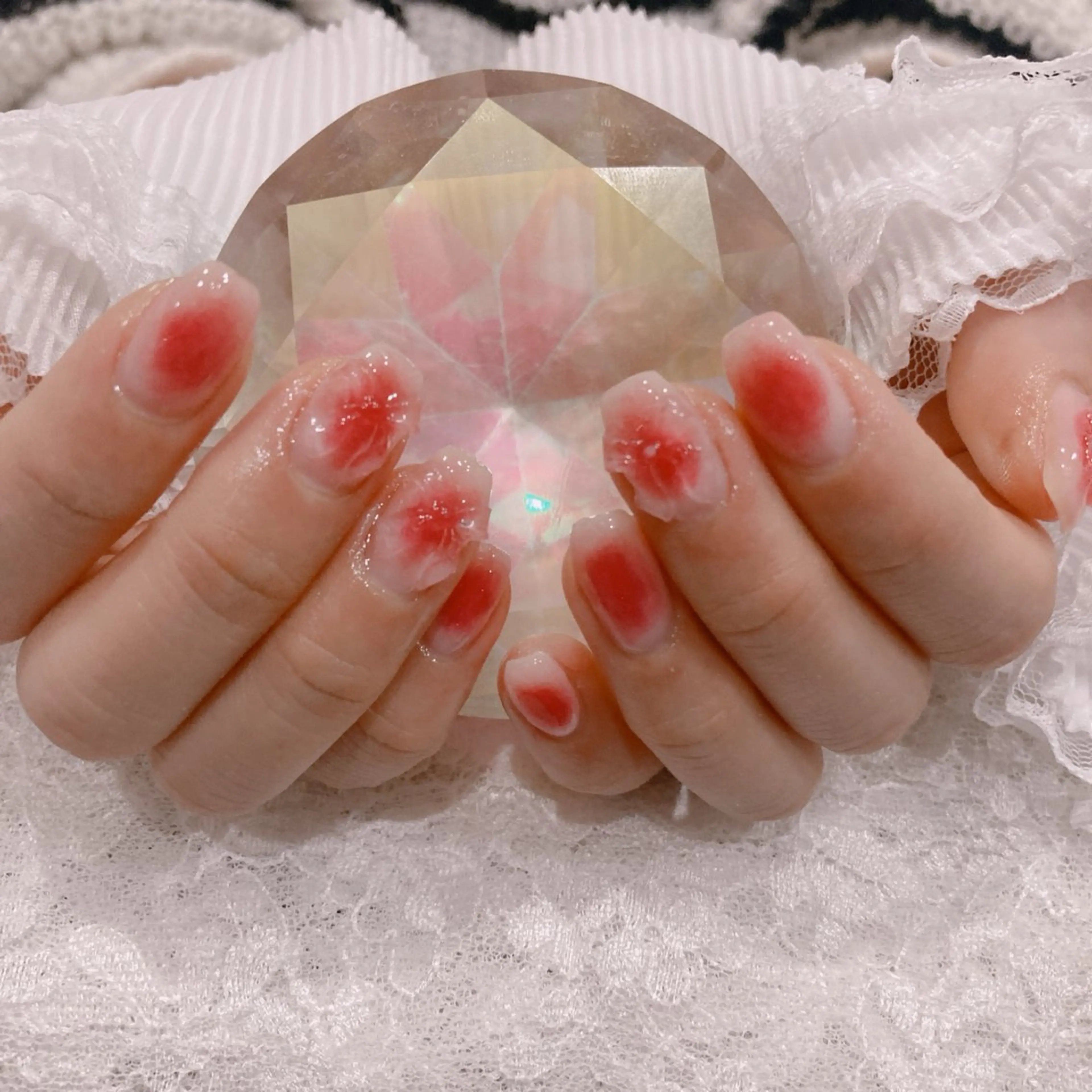 ネイル ハンドネイル れこん ぱんすのネイルデザイン