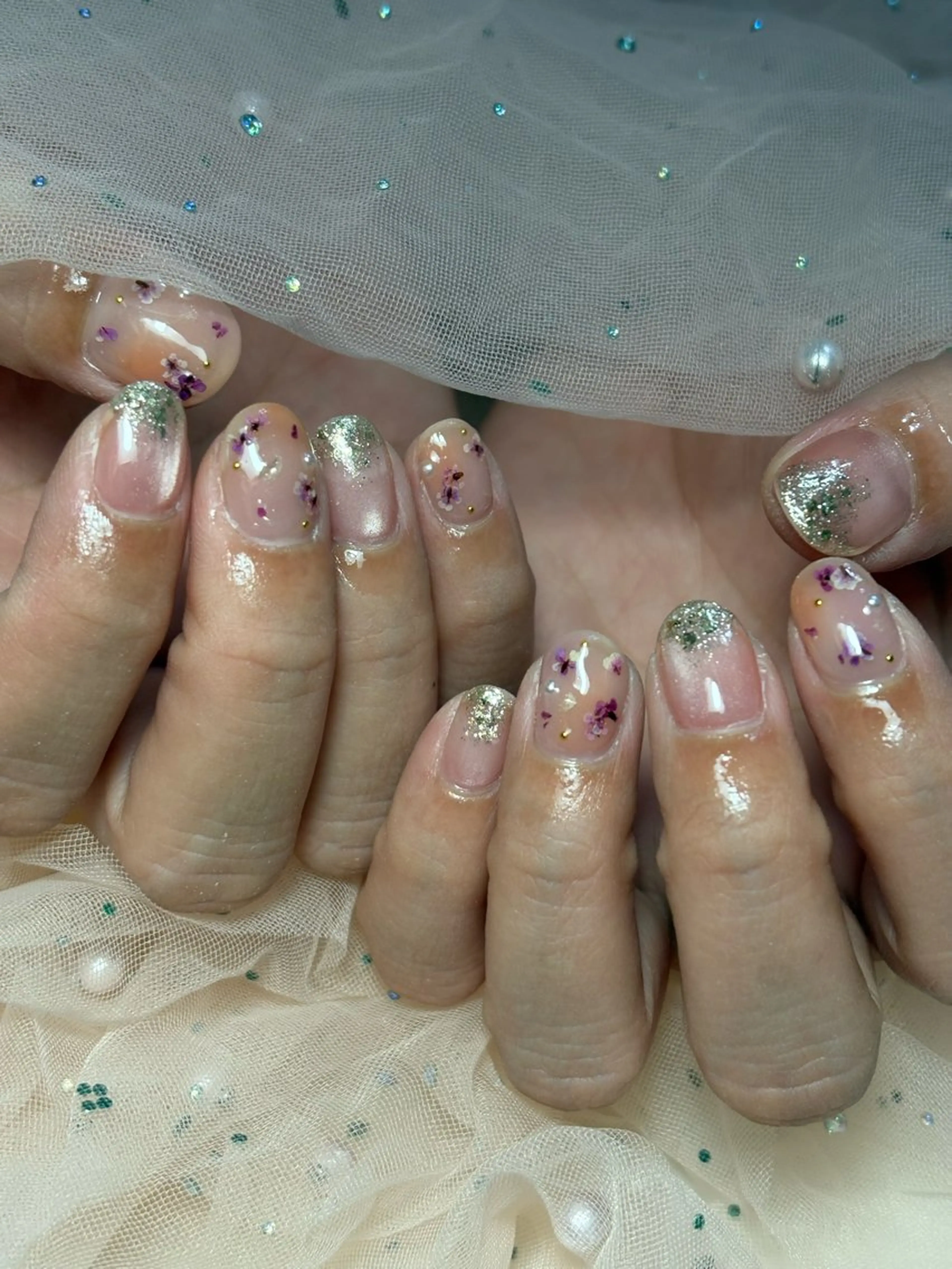 ネイル ハンドネイル フットネイル ✴︎ Delightのネイルデザイン