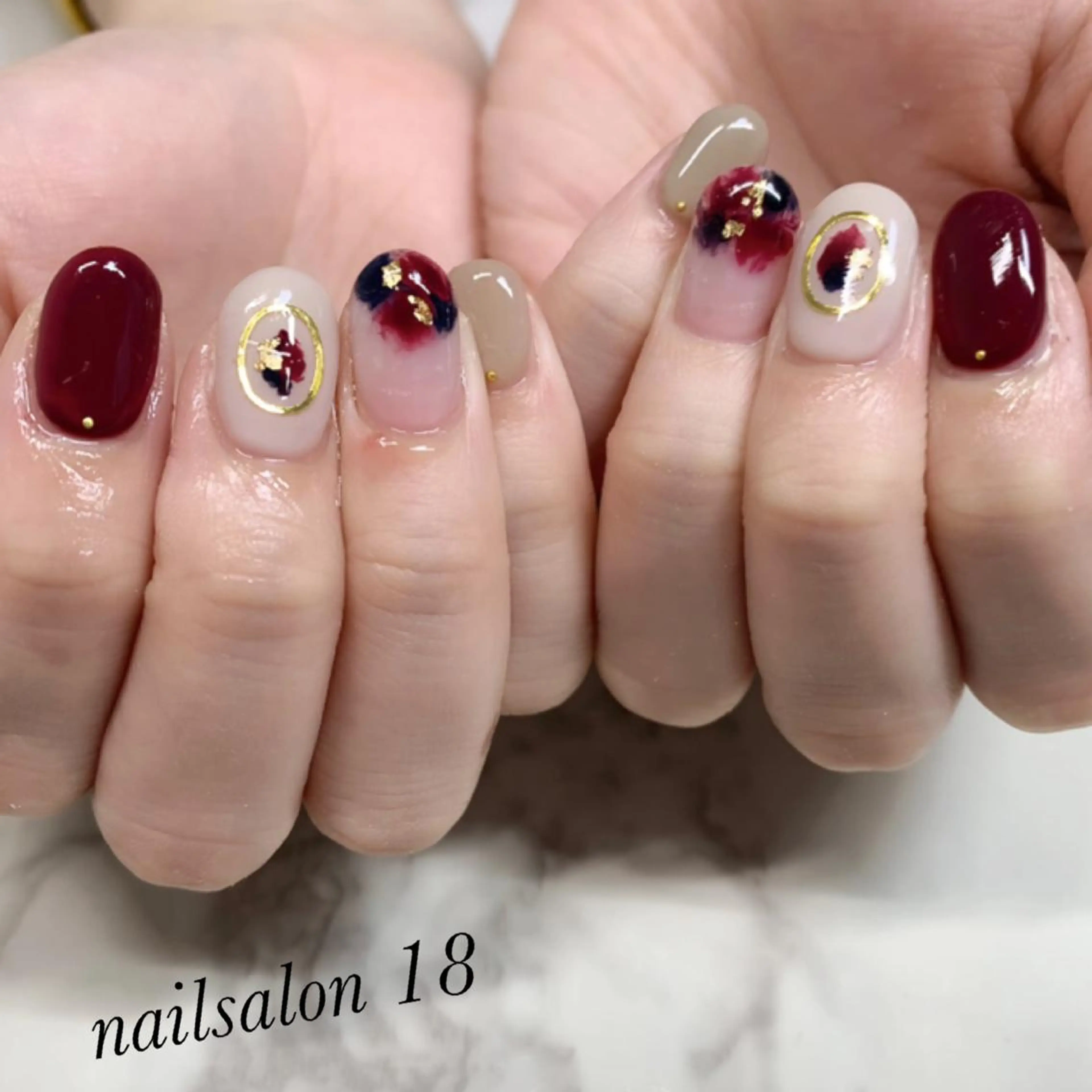 メンズ ネイル nail salon 18.のネイルデザイン