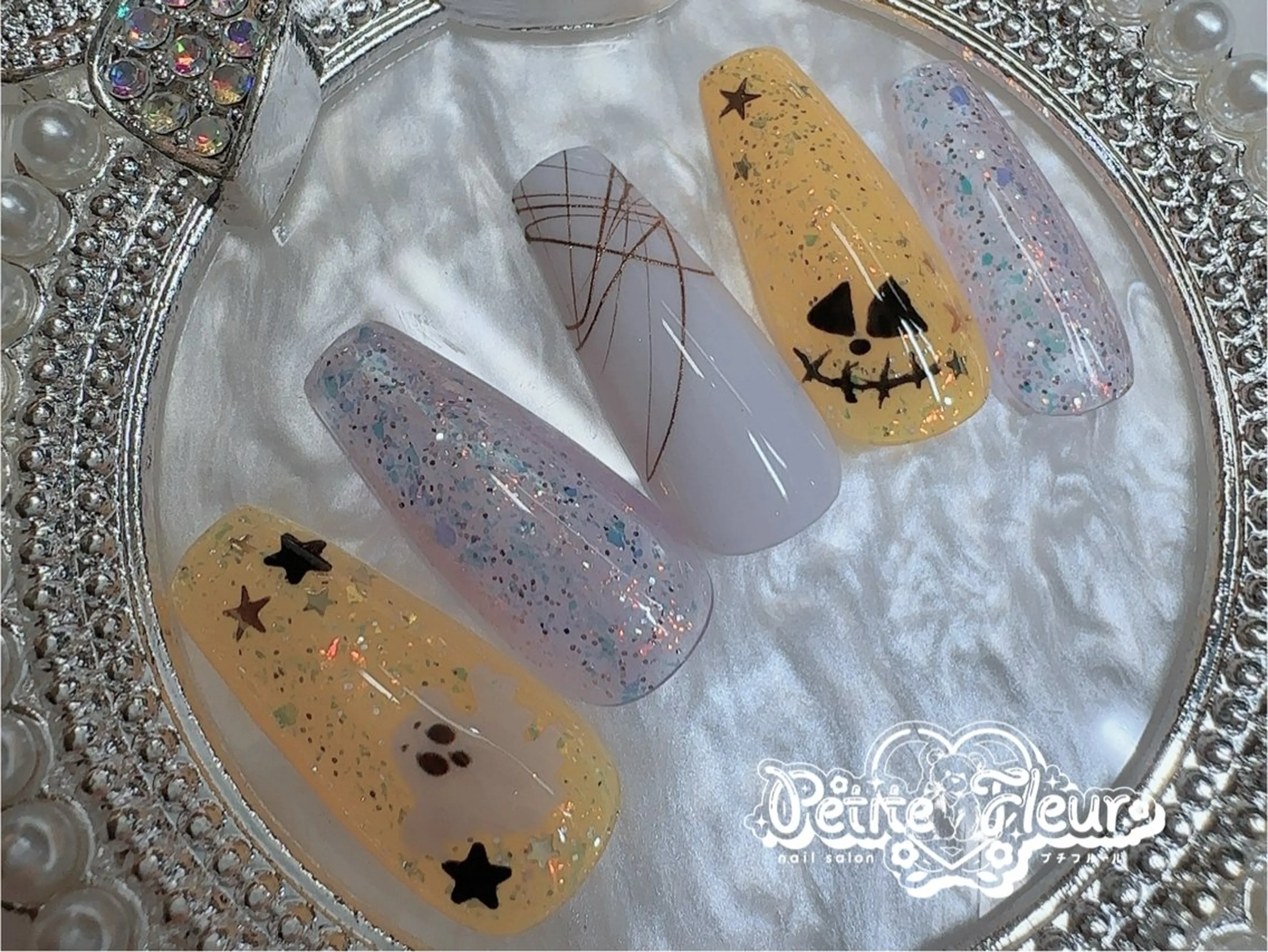 ネイル ❁⃘*。Petite fleur❁⃘*りさのネイルデザイン