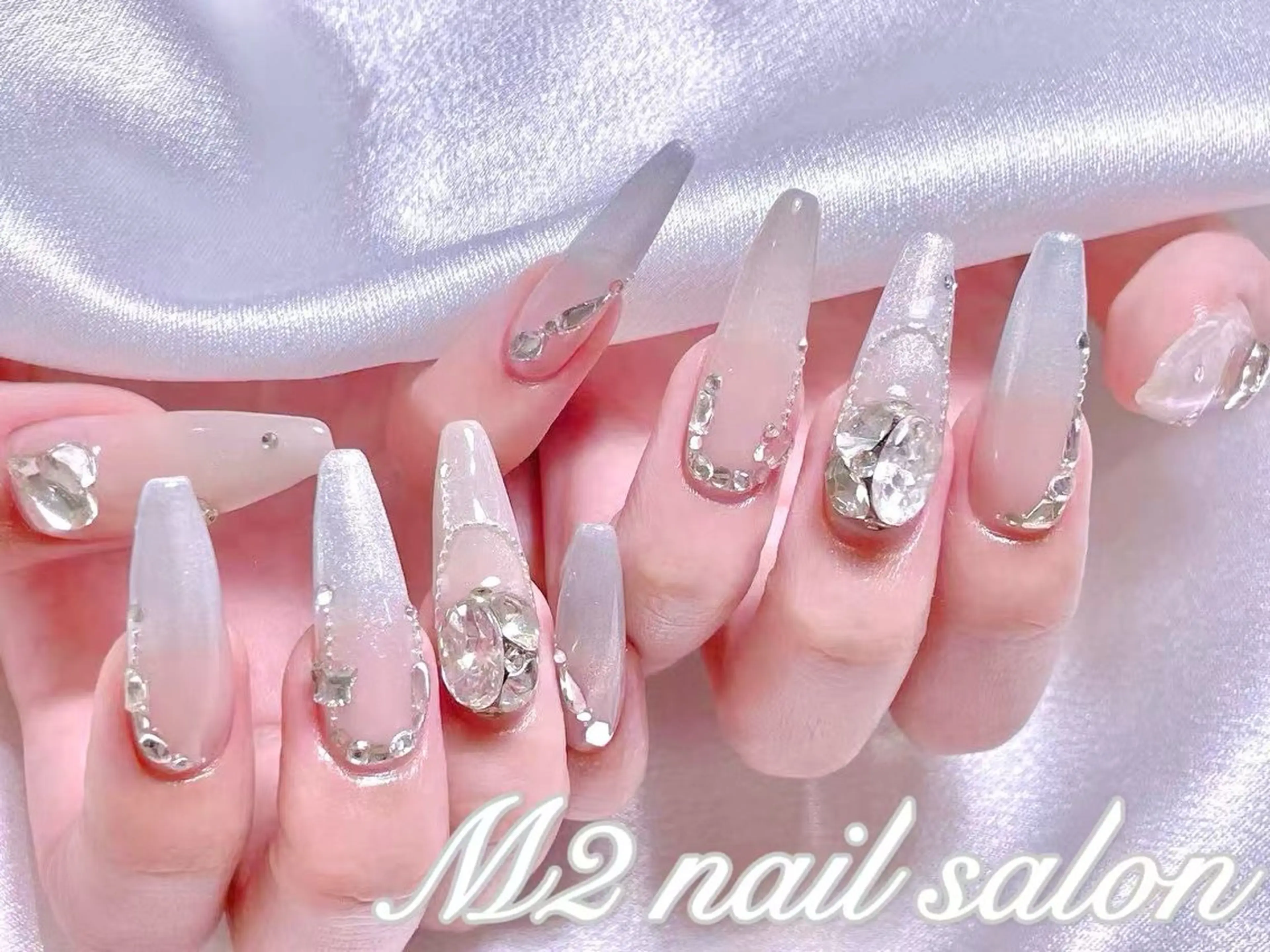 ネイル 長さだし専門店 M2　rikaのネイルデザイン