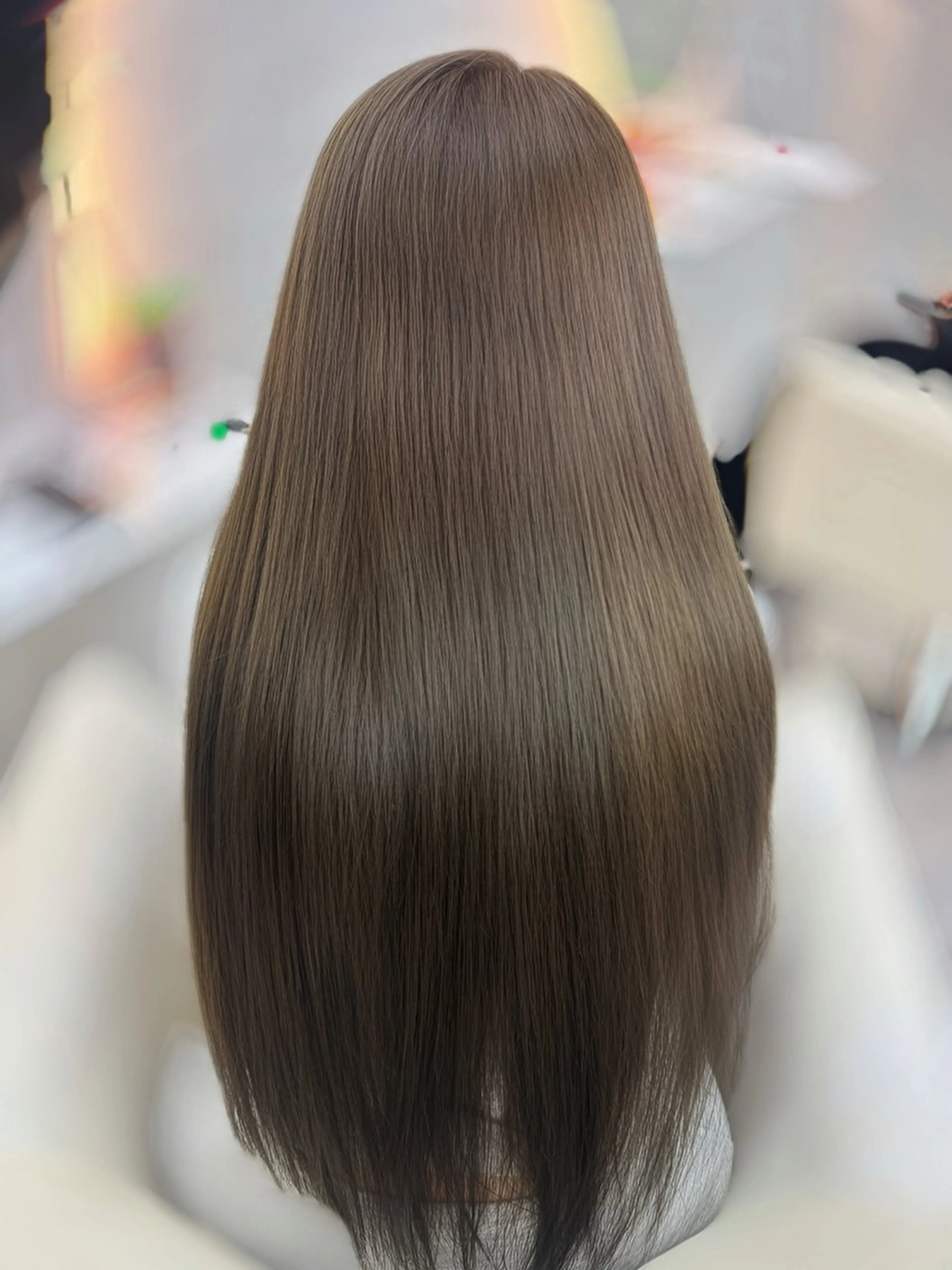 ロング カラー ブラウンカラー オリーブブラウン 🎀asumi/大宮 /モデル様募集中🎀のヘアスタイル