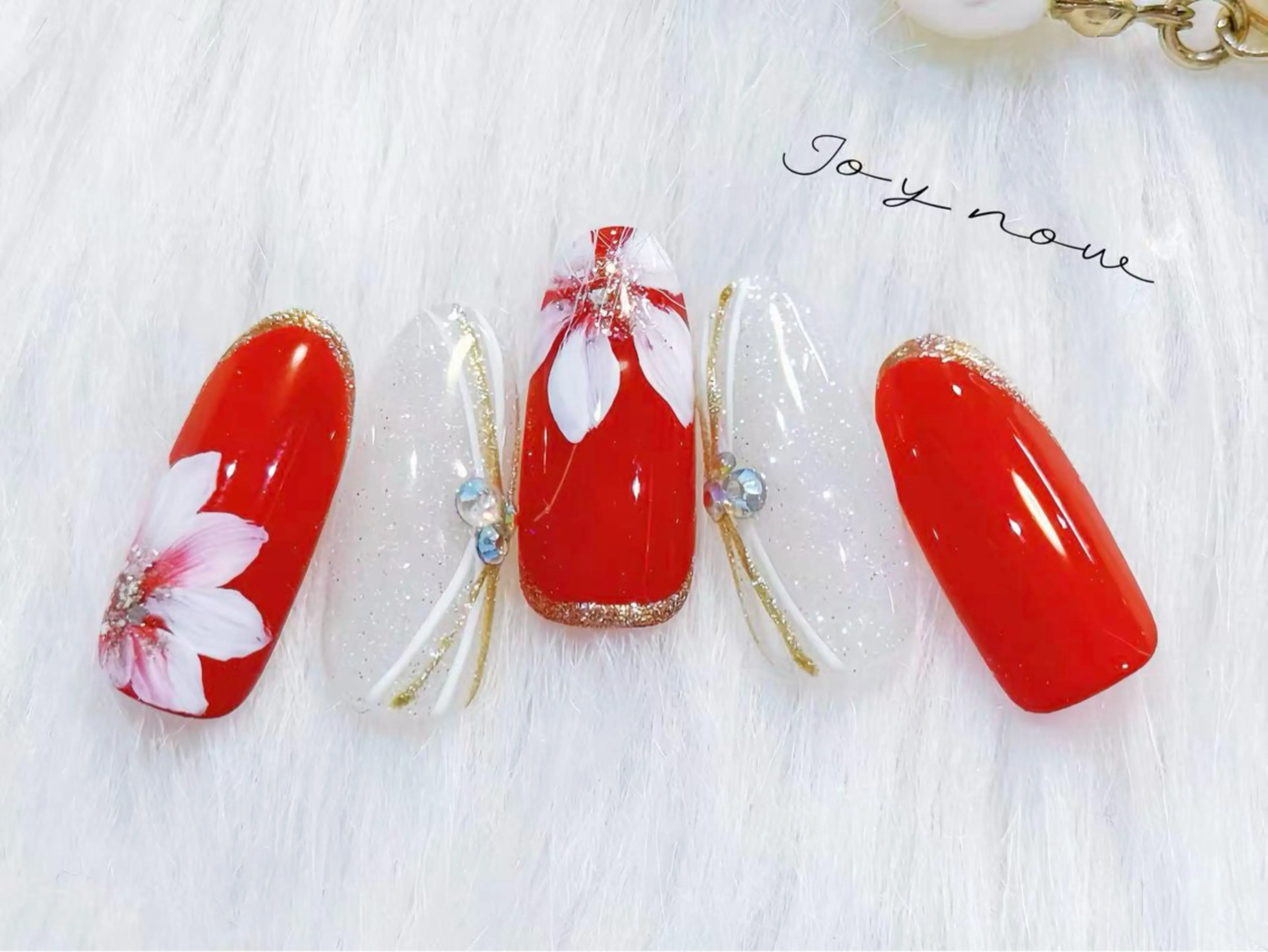 ネイル ジョイナウ所属・陳 玉叶のネイルデザイン