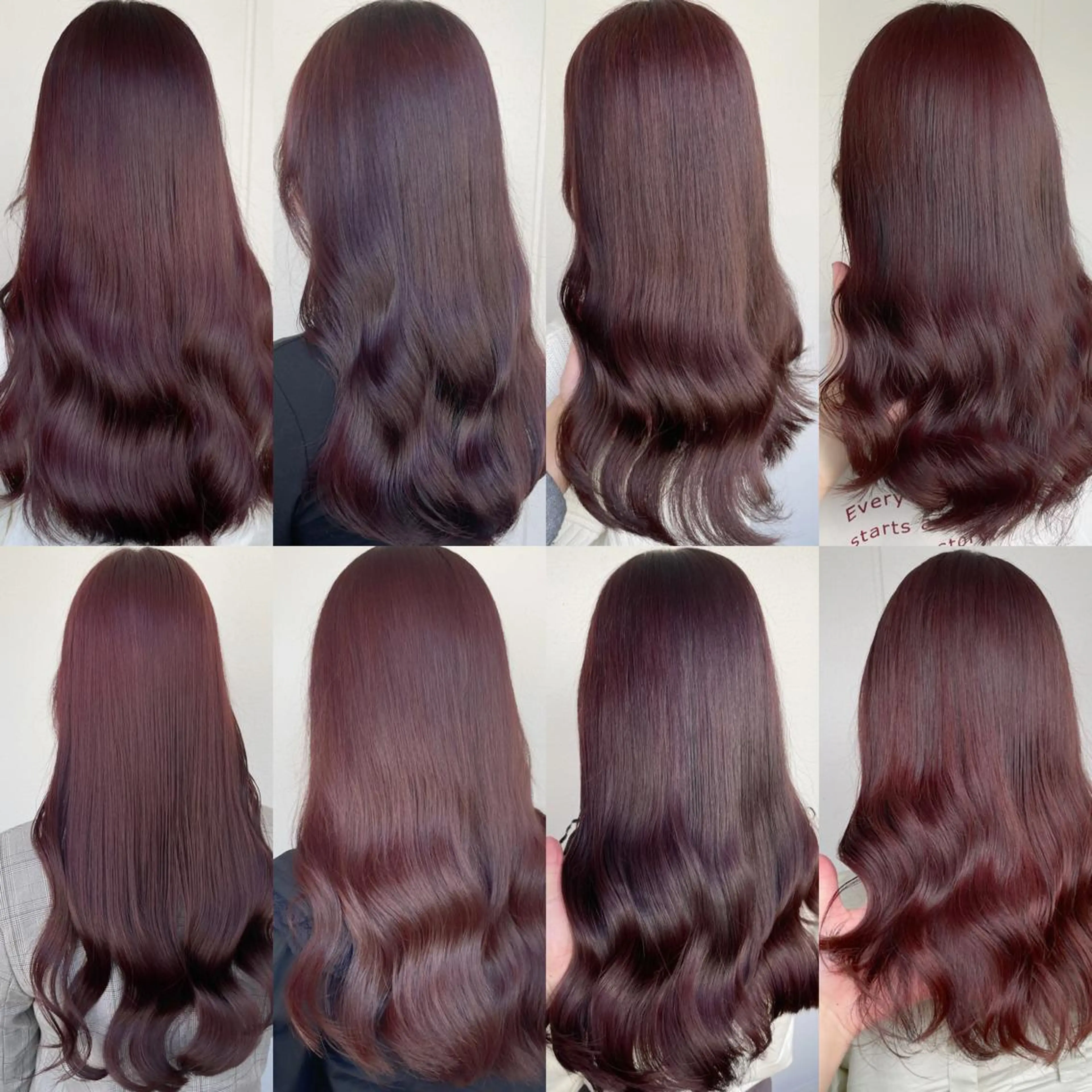 セミロング カラー ブリーチ ブラウンカラー ケアカラー ダブルカラー ラベンダーカラー ヘアカラー トリートメント ブリーチなし Wカラー🩷星野翔太のヘアスタイル