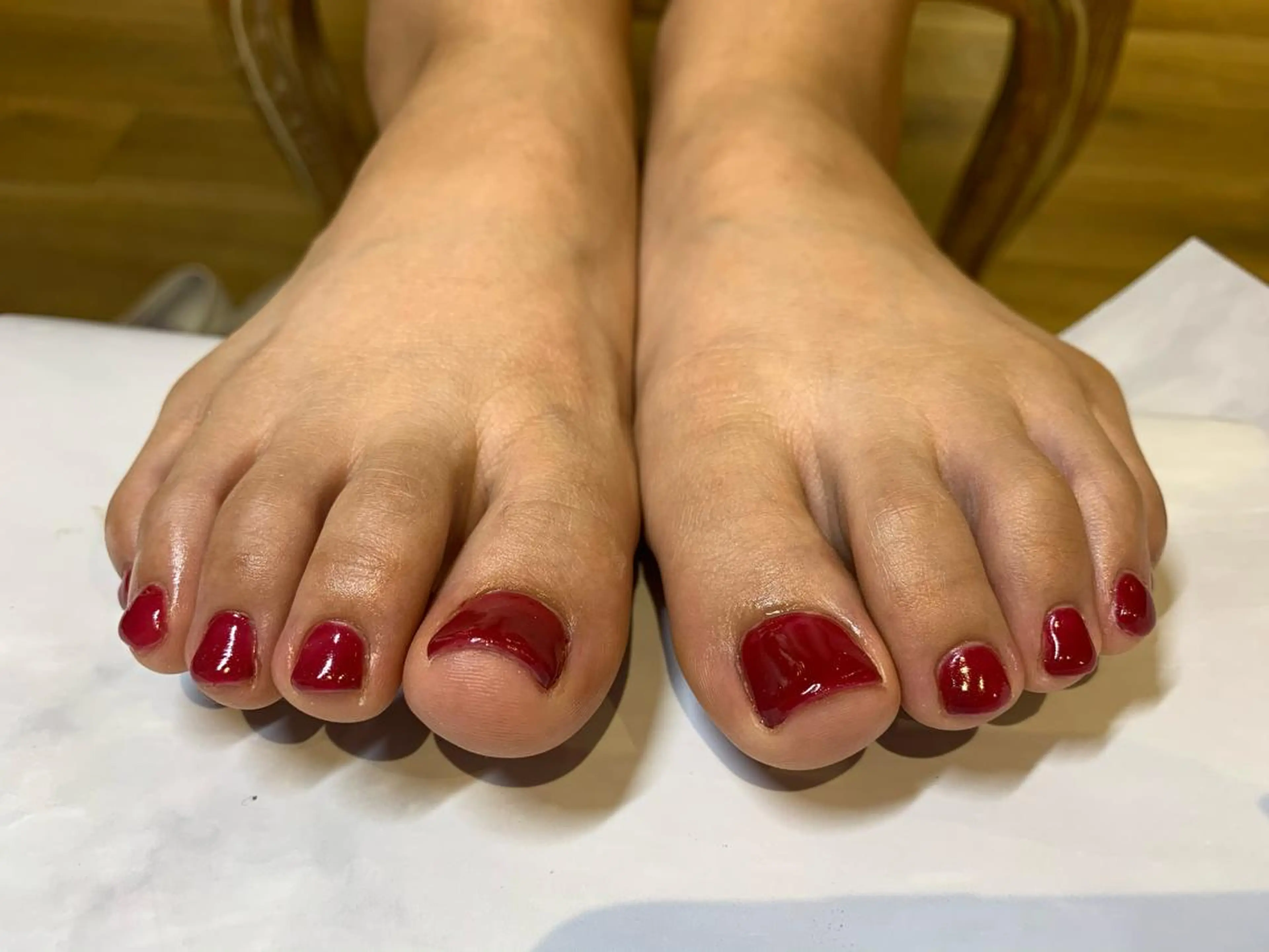 ネイル ワンカラーネイル マキノ ユイのネイルデザイン