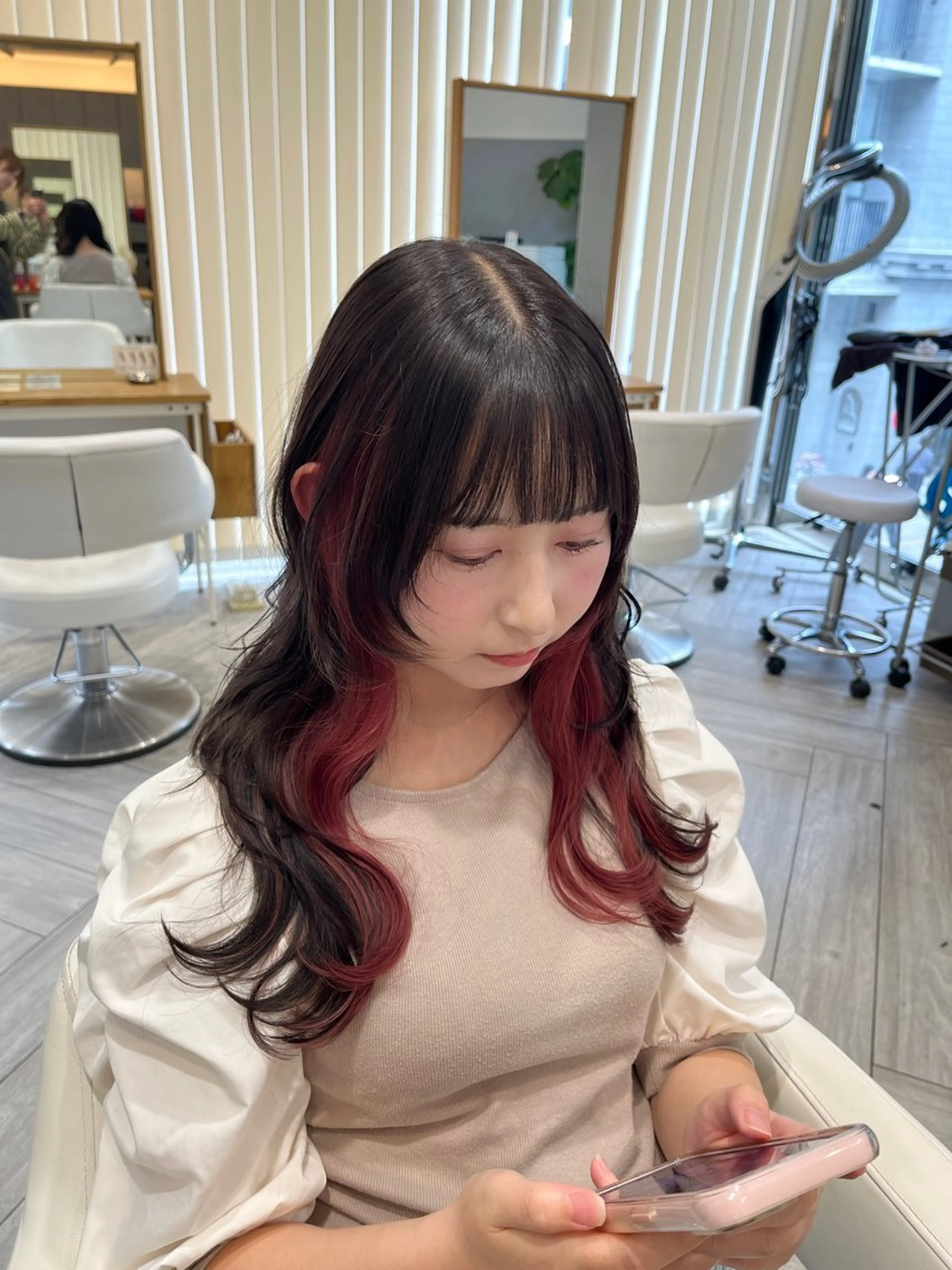 ロング 髪質改善 似合わせカット カット ヘアカラー トリートメント AVANCE. chisatoのヘアスタイル