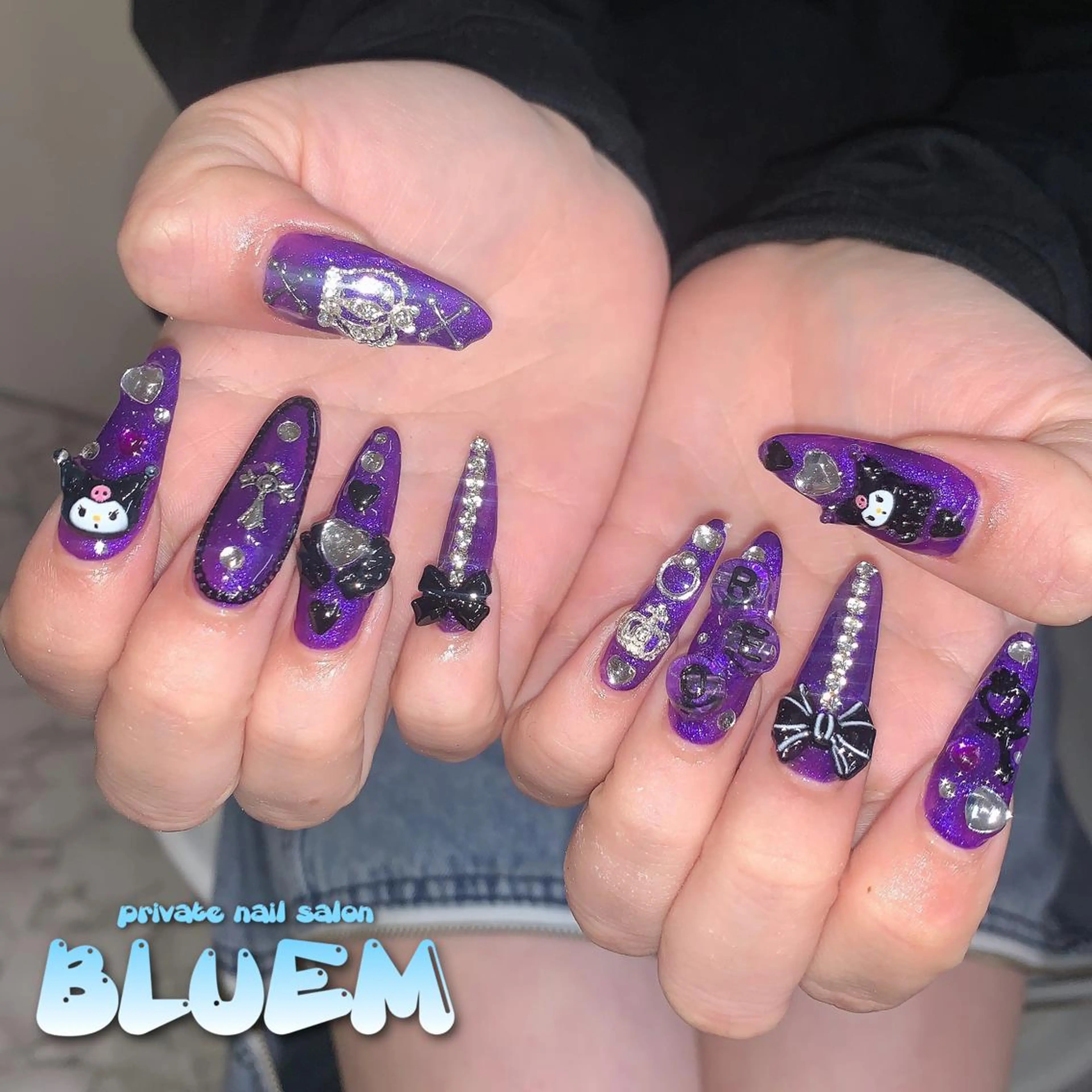 ネイル ハンドネイル BLUEM なな🐶のネイルデザイン