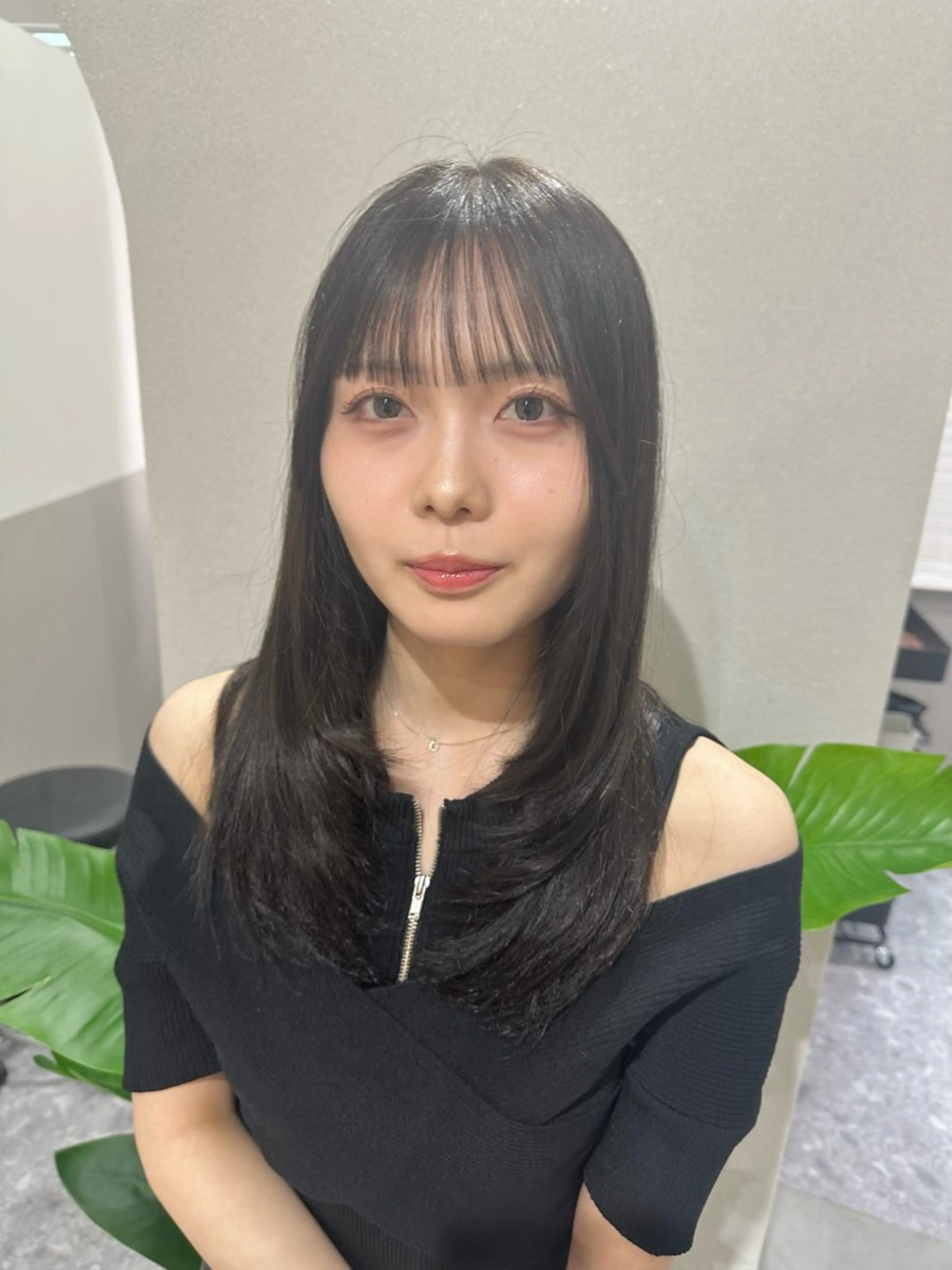 セミロング カラー 🪞個室サロン/韓国 艶髪/keito🪞のヘアスタイル