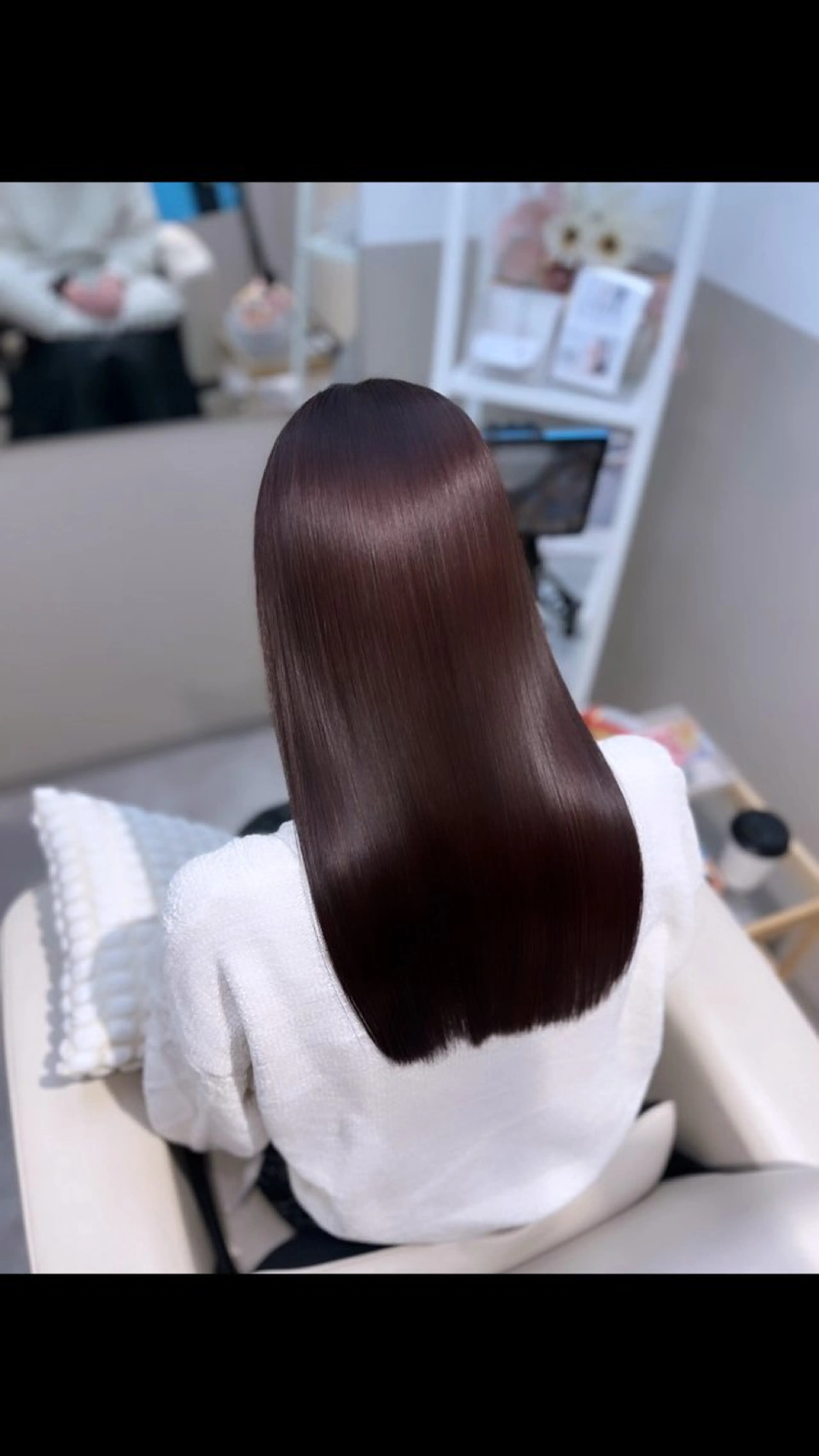 ロング カラー 髪質改善 トリートメント ヘアカラー トリートメント 神戸本格派髪質改善 /MITSUKIのヘアスタイル