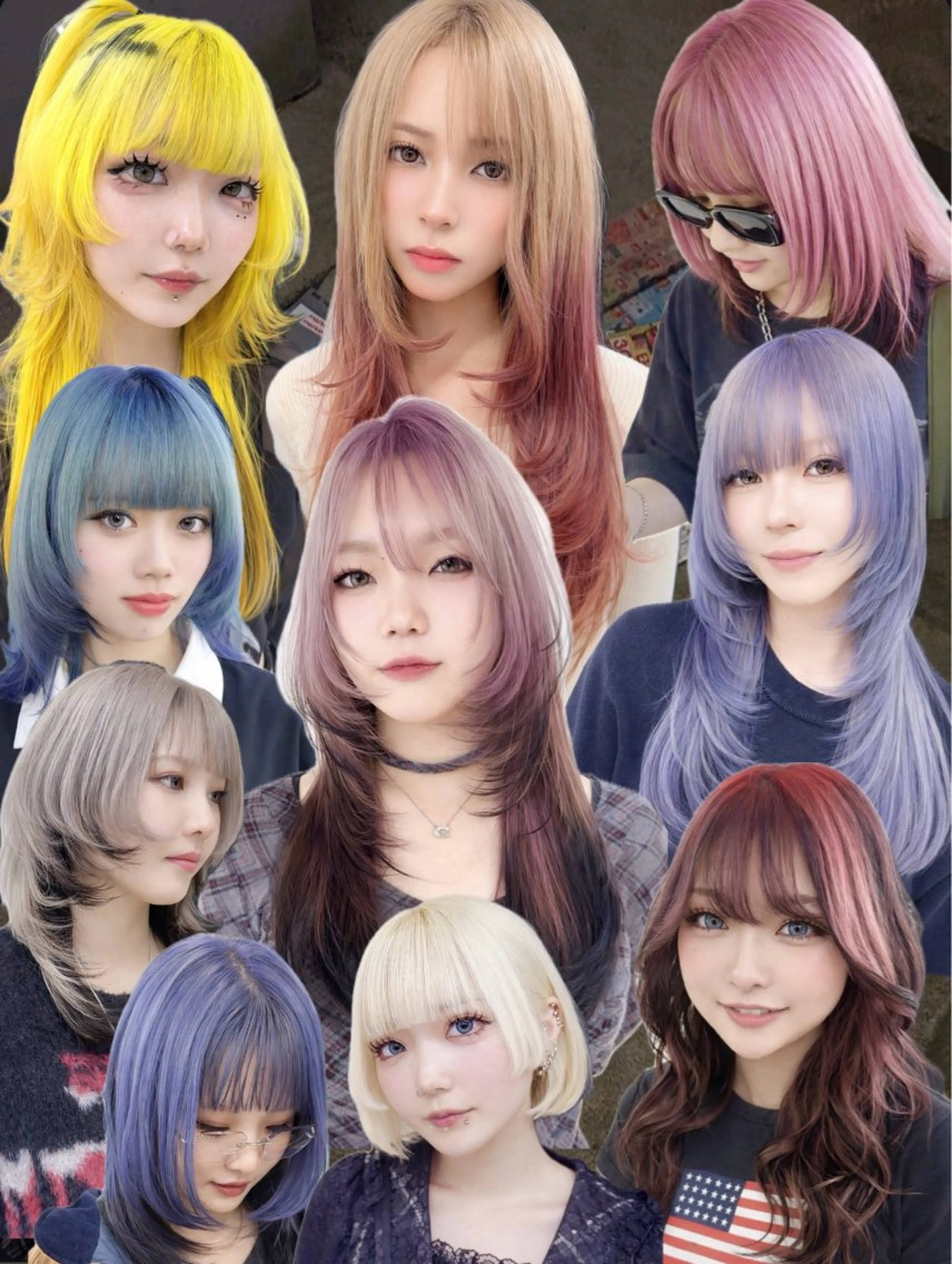 セミロング カラー カット ヘアカラー トリートメント 🍀お悩み改善憧れの 美髪　小林風雅のヘアスタイル