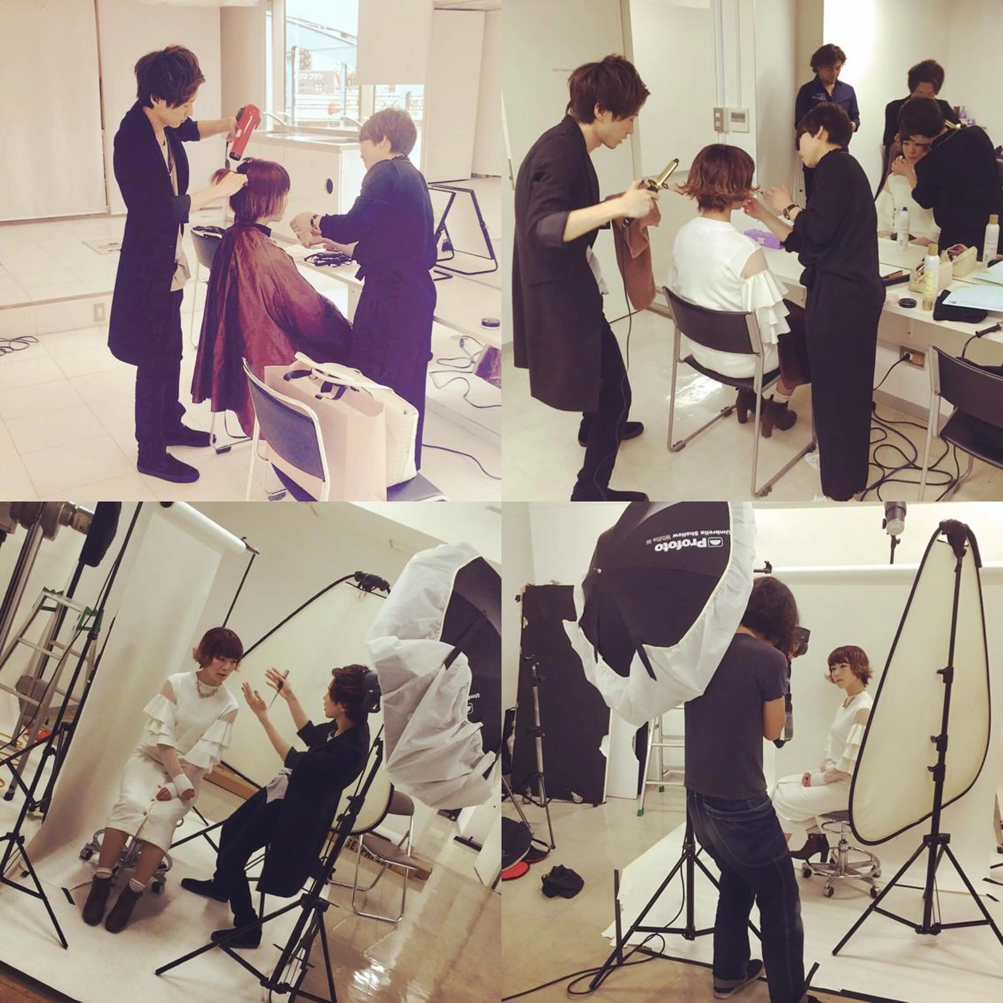 ショート カラー パーマ ヘアアレンジ 🌟Fan.ray 代表🌟河原恭平のヘアスタイル