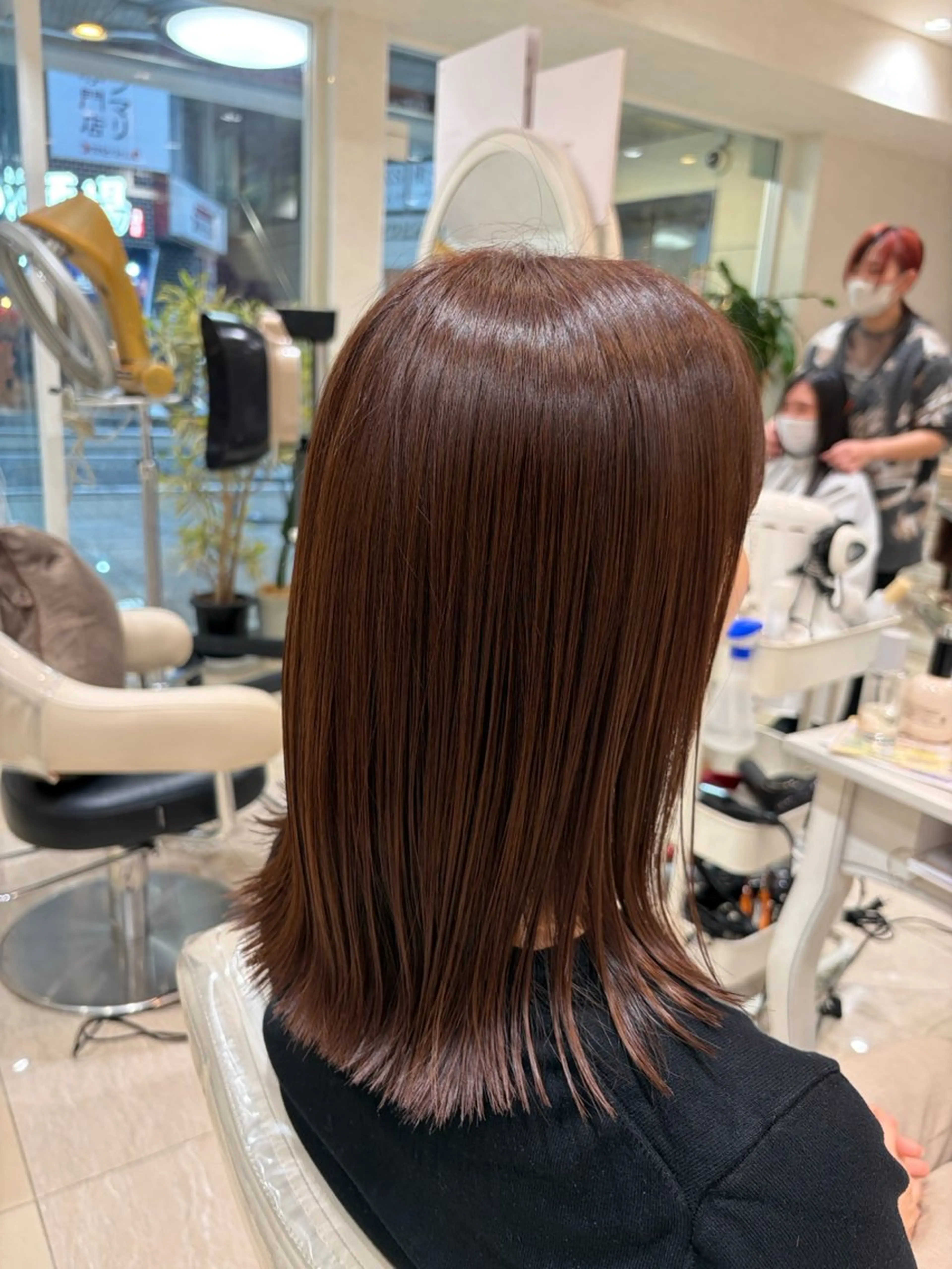 【ナチュラルカラー🖌】 ワンカラーで自然な仕上がりに🎨の写真