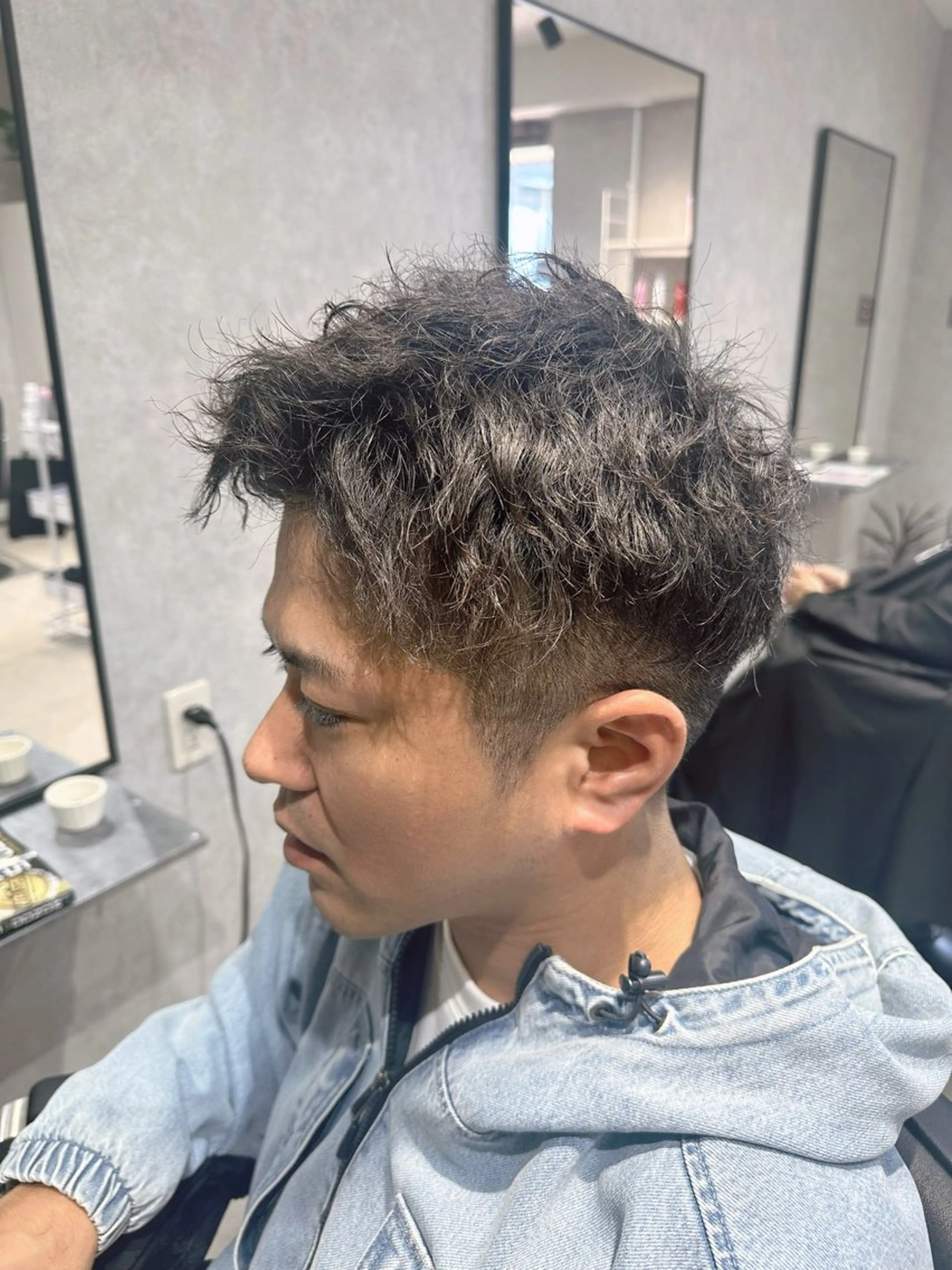 メンズ メンズパーマ 森 沙織のヘアスタイル