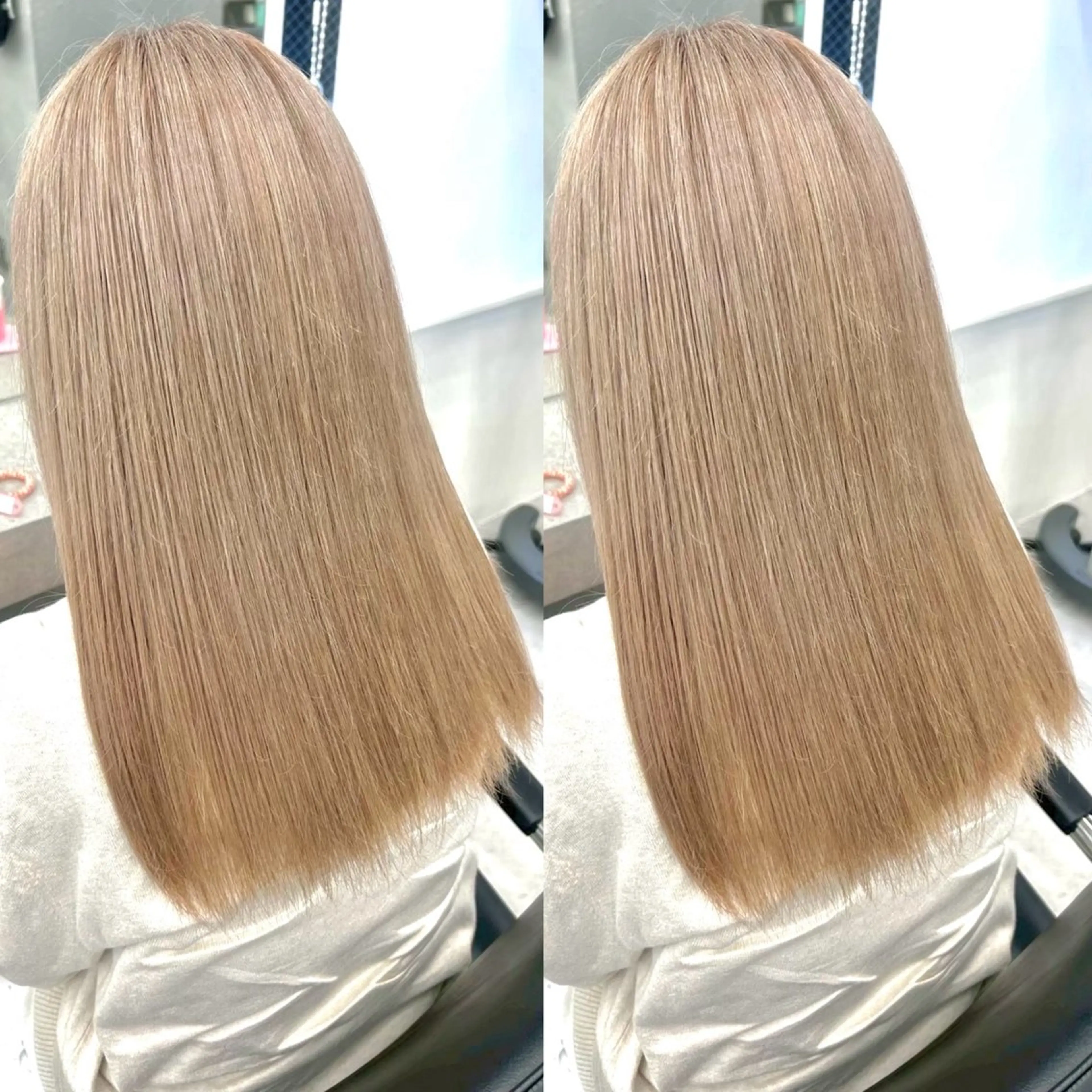 カラー ブリーチ ブロンド 透明感カラー ヘアメ🎀推しカラー 🥣横浜/しほ🧸のヘアスタイル