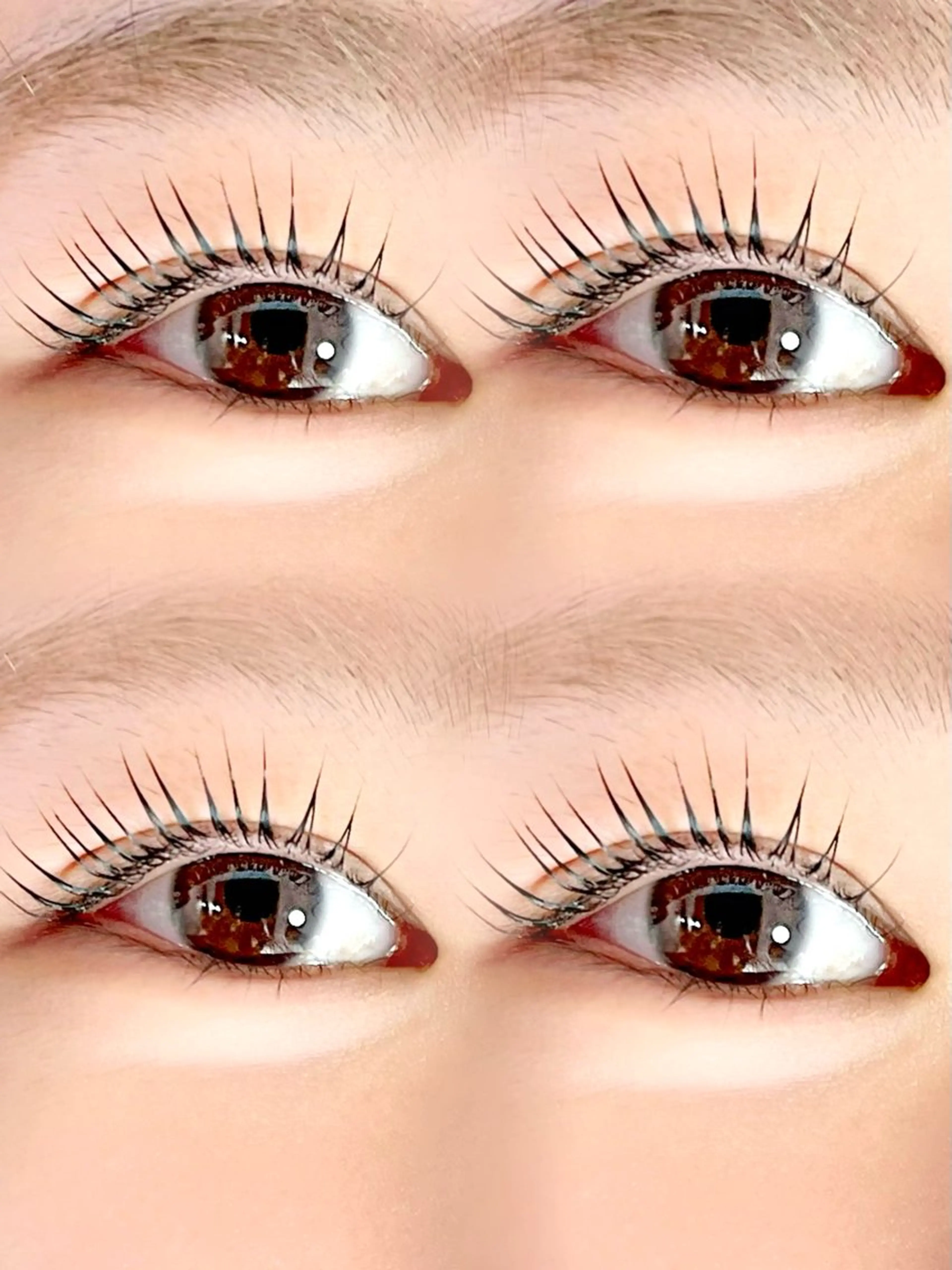 マツエク・マツパ Lucia 久留米店のマツエク・マツパデザイン