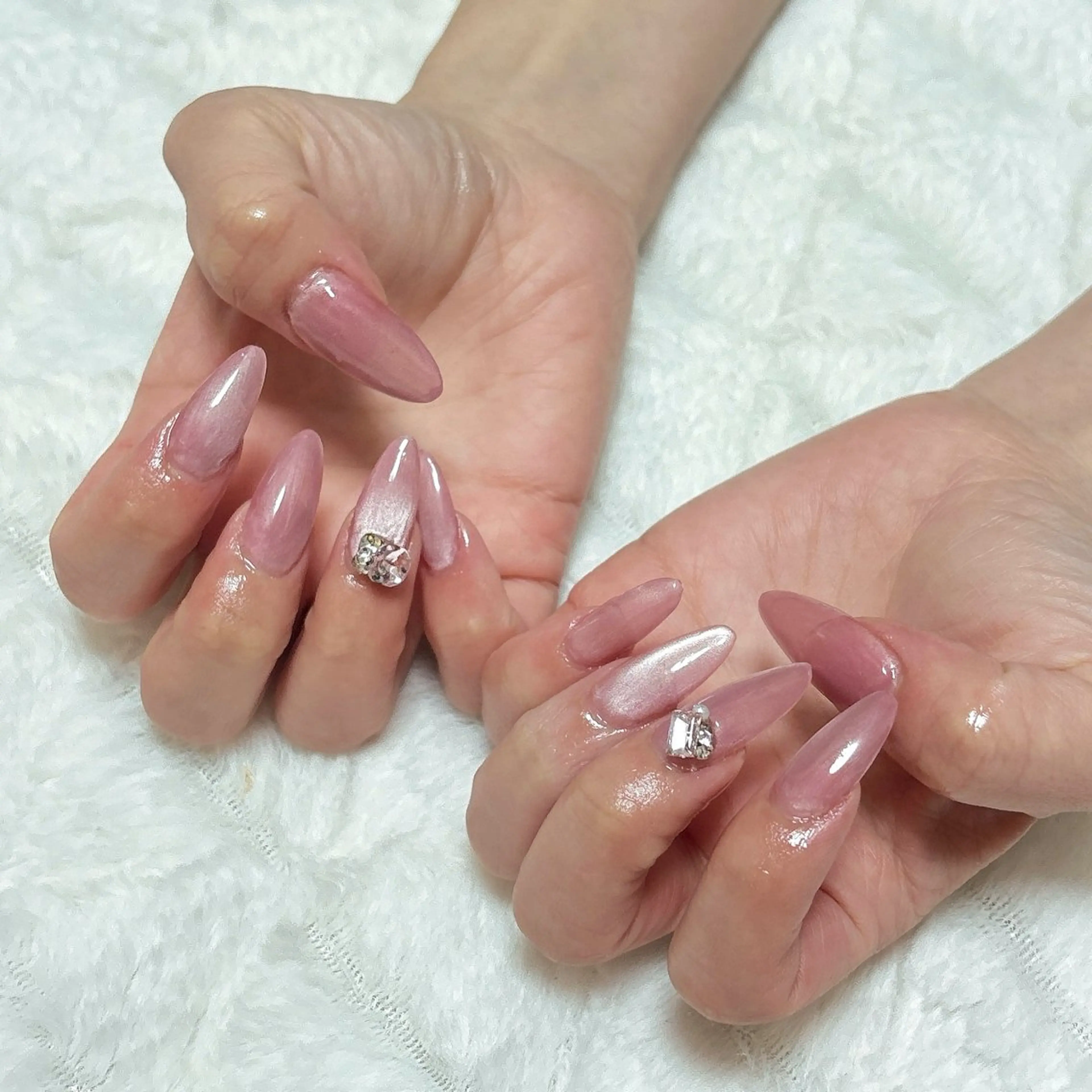 ネイル マグネットネイル nail salon はるりのネイルデザイン