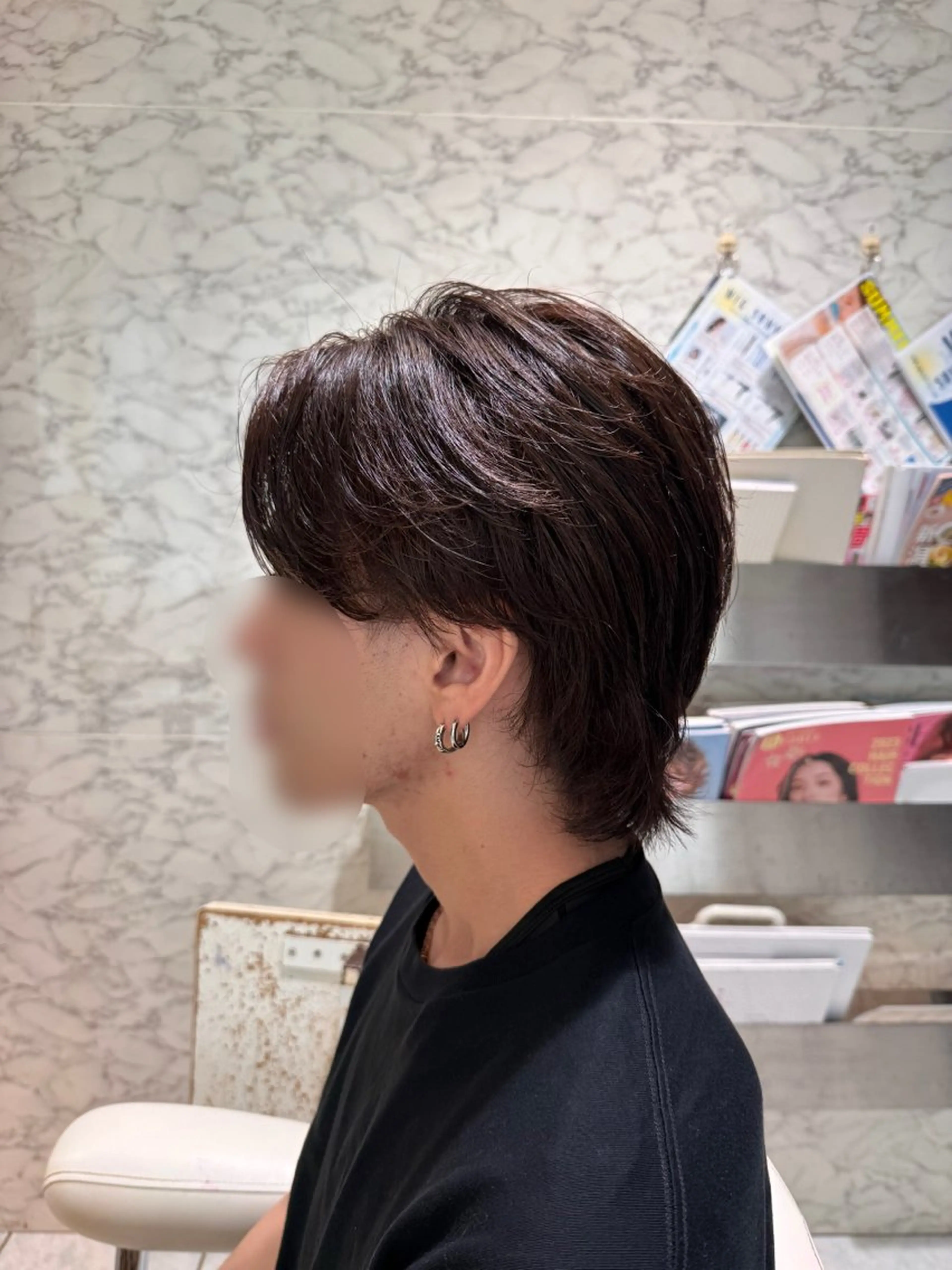 メンズ 長南 迅人のヘアスタイル