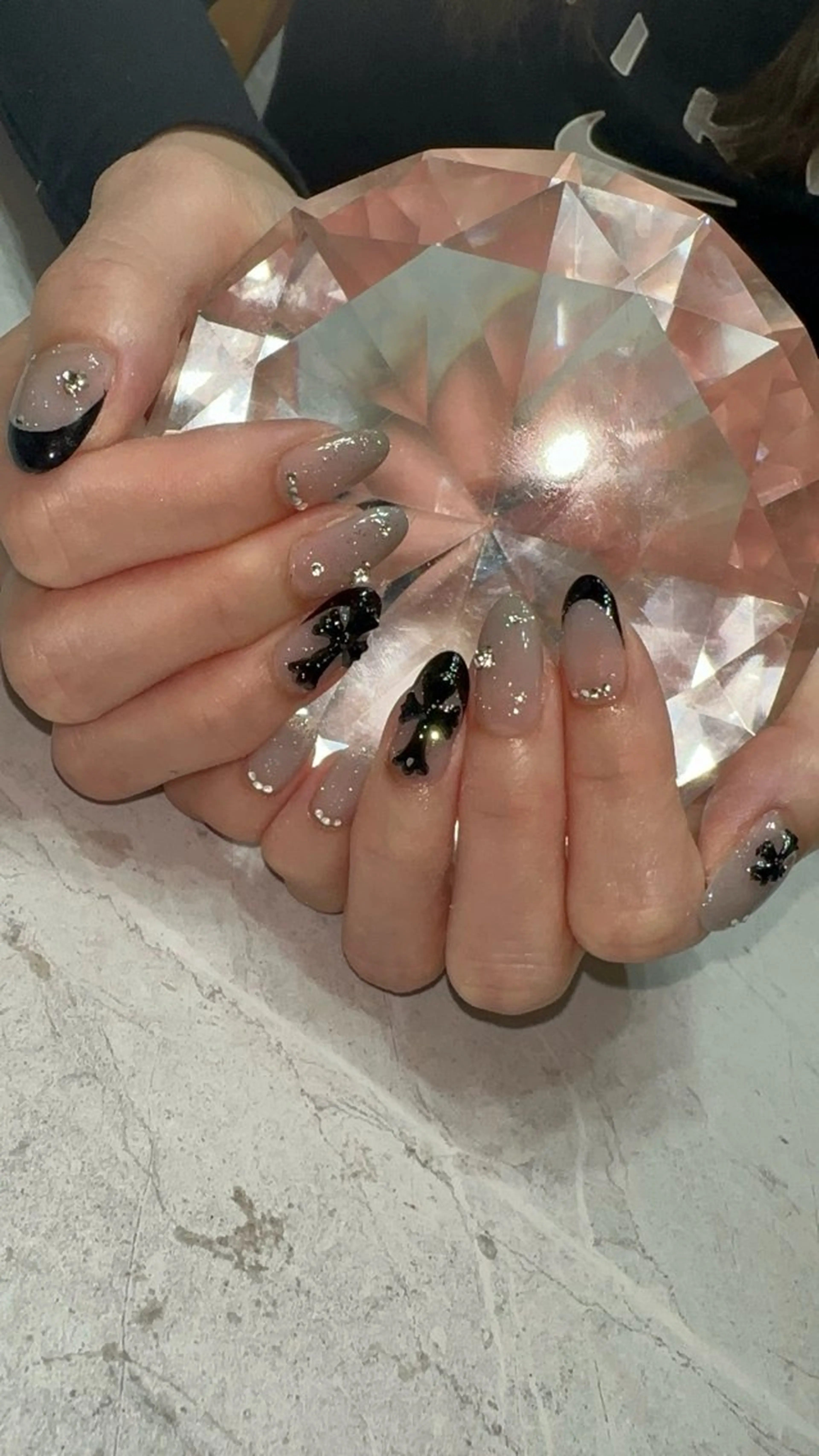 ネイル フレンチネイル グラデーション ハンドネイル with nail.のネイルデザイン