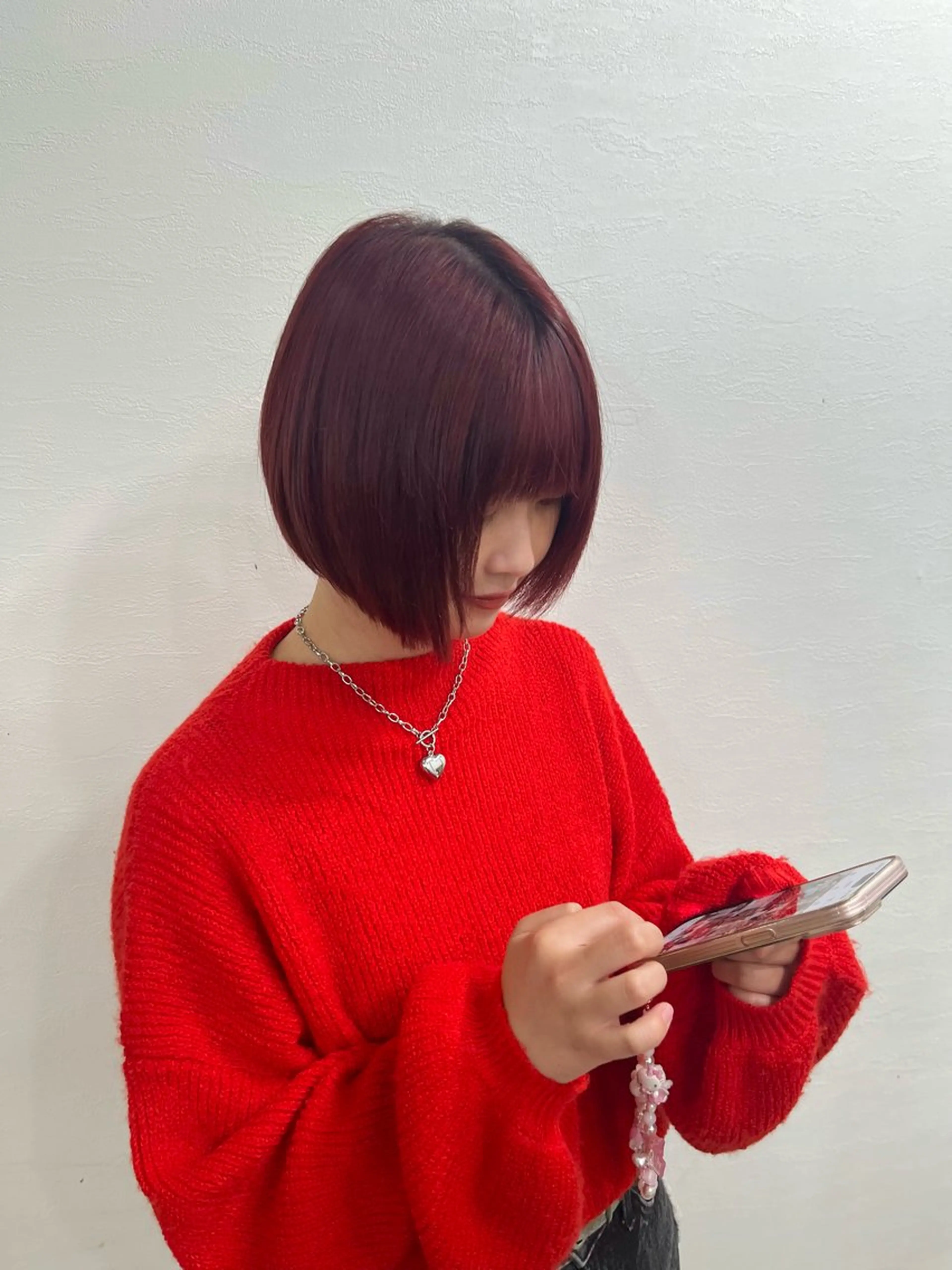 ショート カラー 橋本 萌々香のヘアスタイル