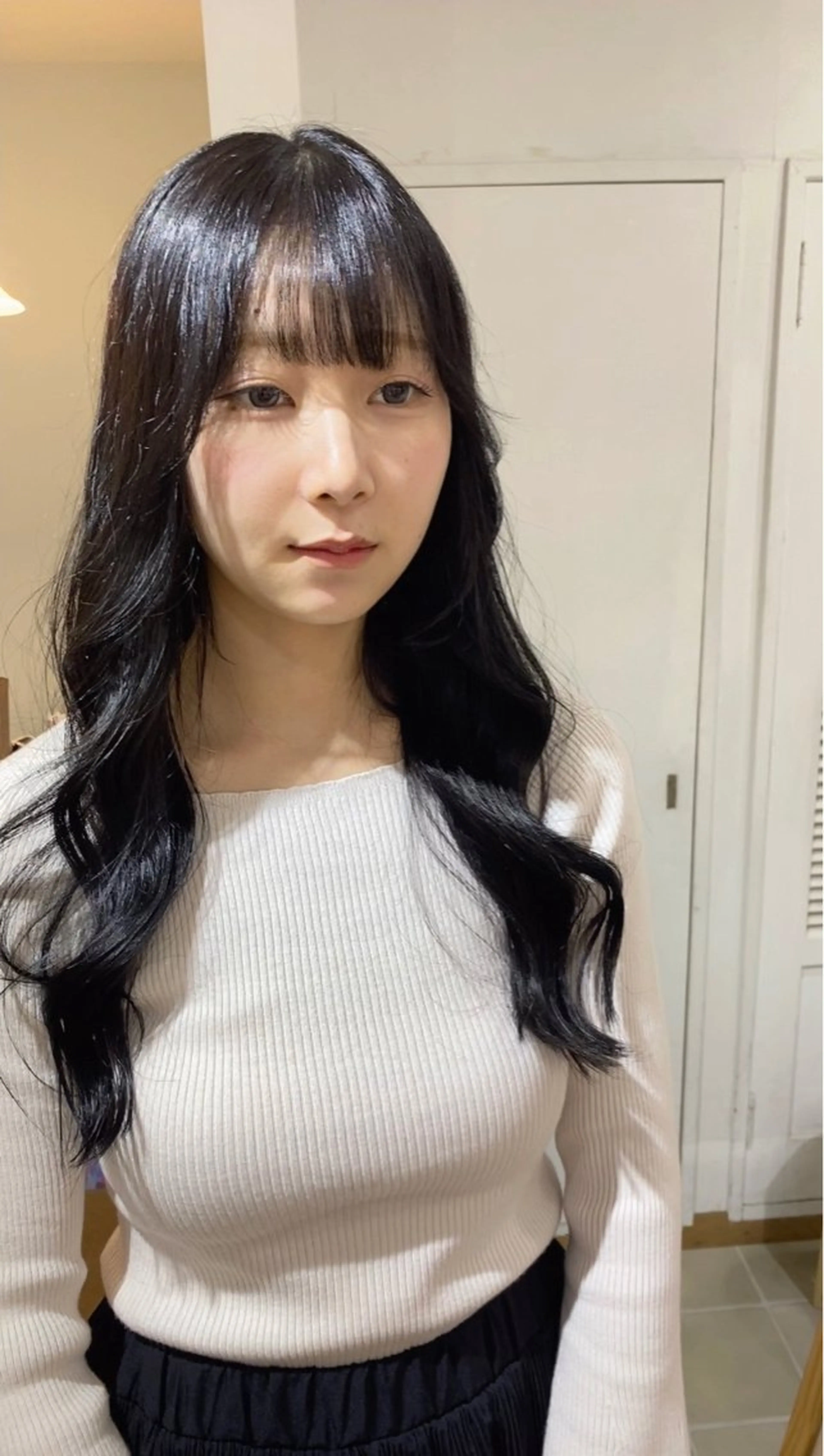 ロング 韓国風ヘア レイヤーカット カット ヘアカラー トリートメント 韓国ヘア🇰🇷 スズキのヘアスタイル