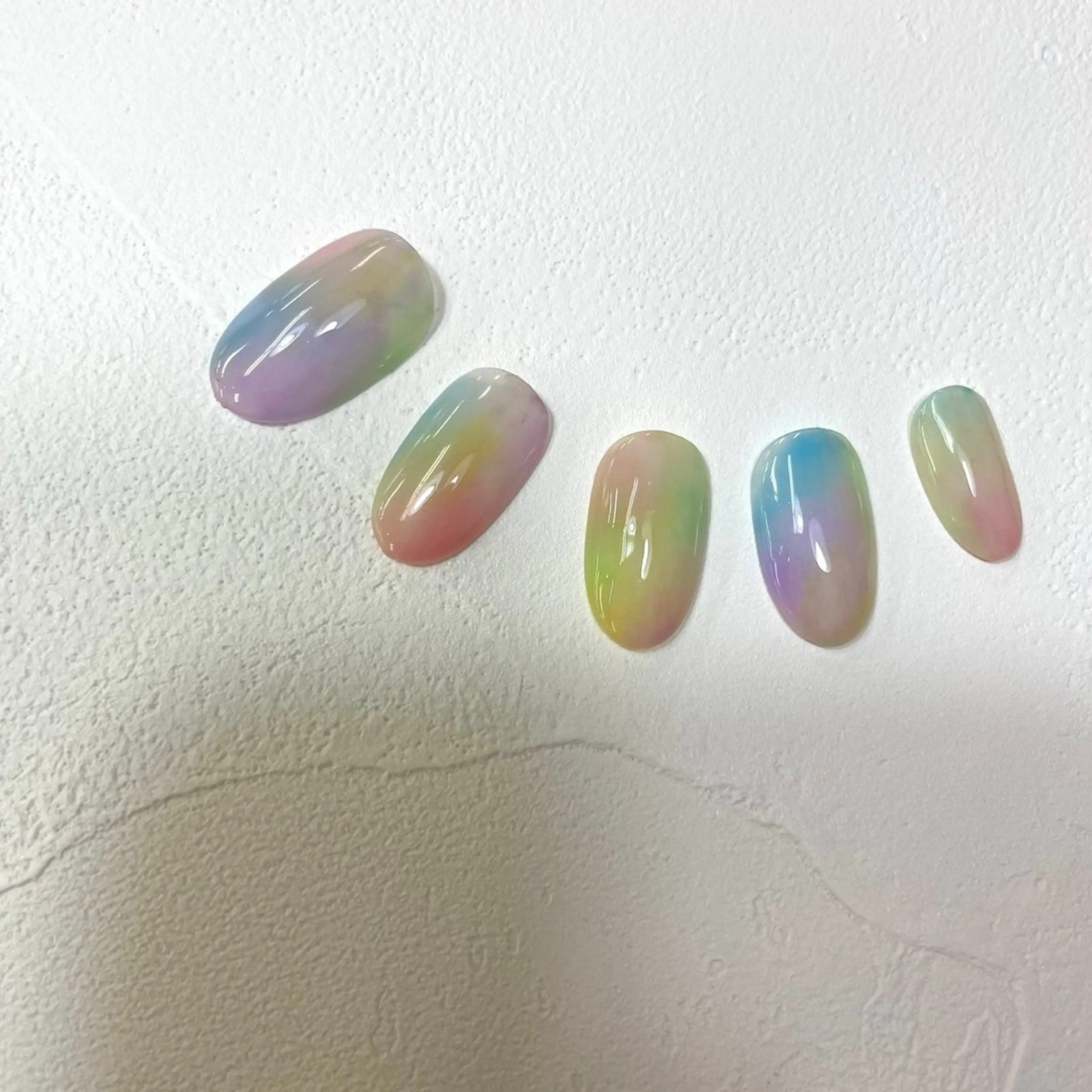 ネイル ⭐︎休業中の練習⭐︎ JNA認定講師髙橋のネイルデザイン