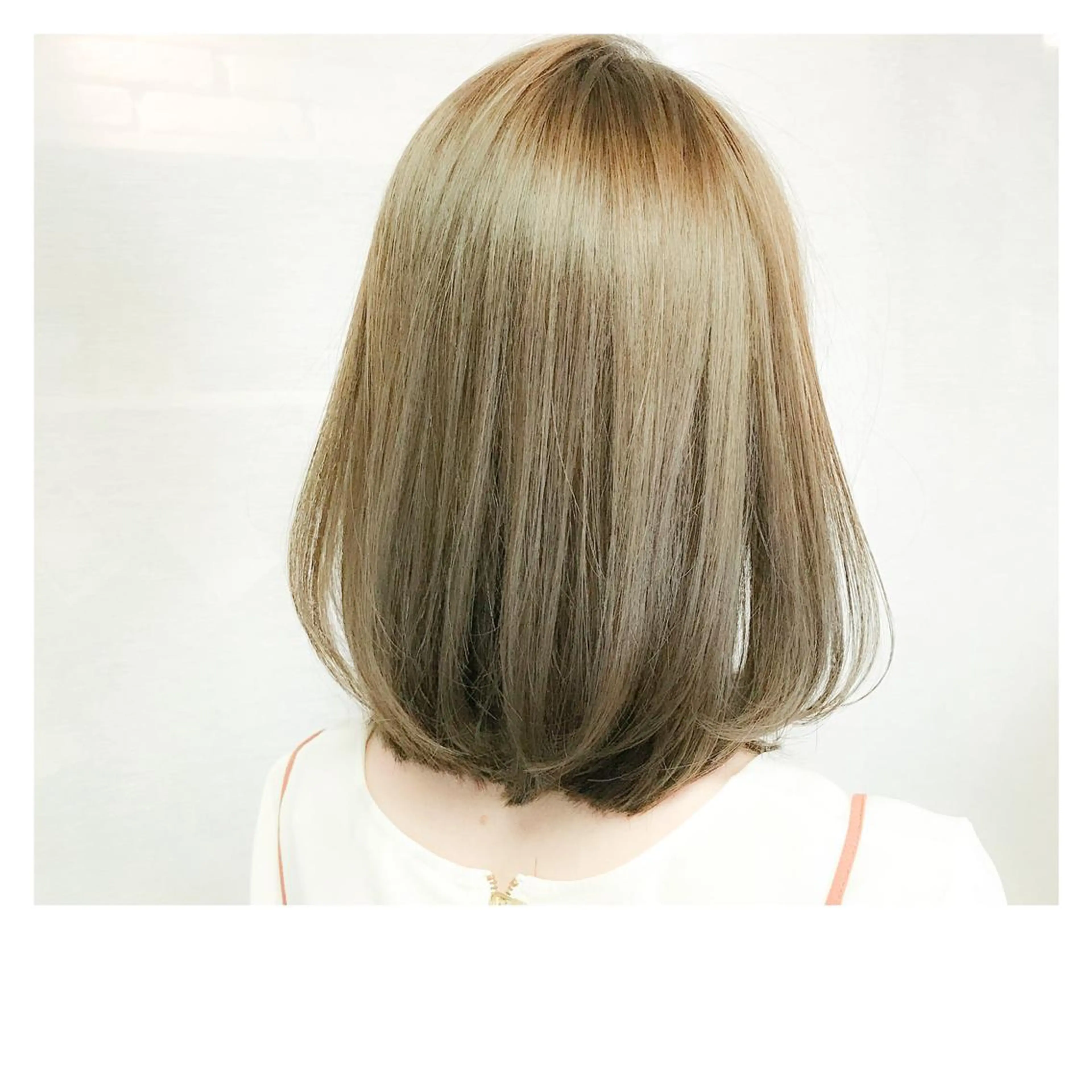 ミディアム カラー ベージュカラー カット ヘアカラー トリートメント 髪質改善、縮毛矯正 店長浅野太郎のヘアスタイル