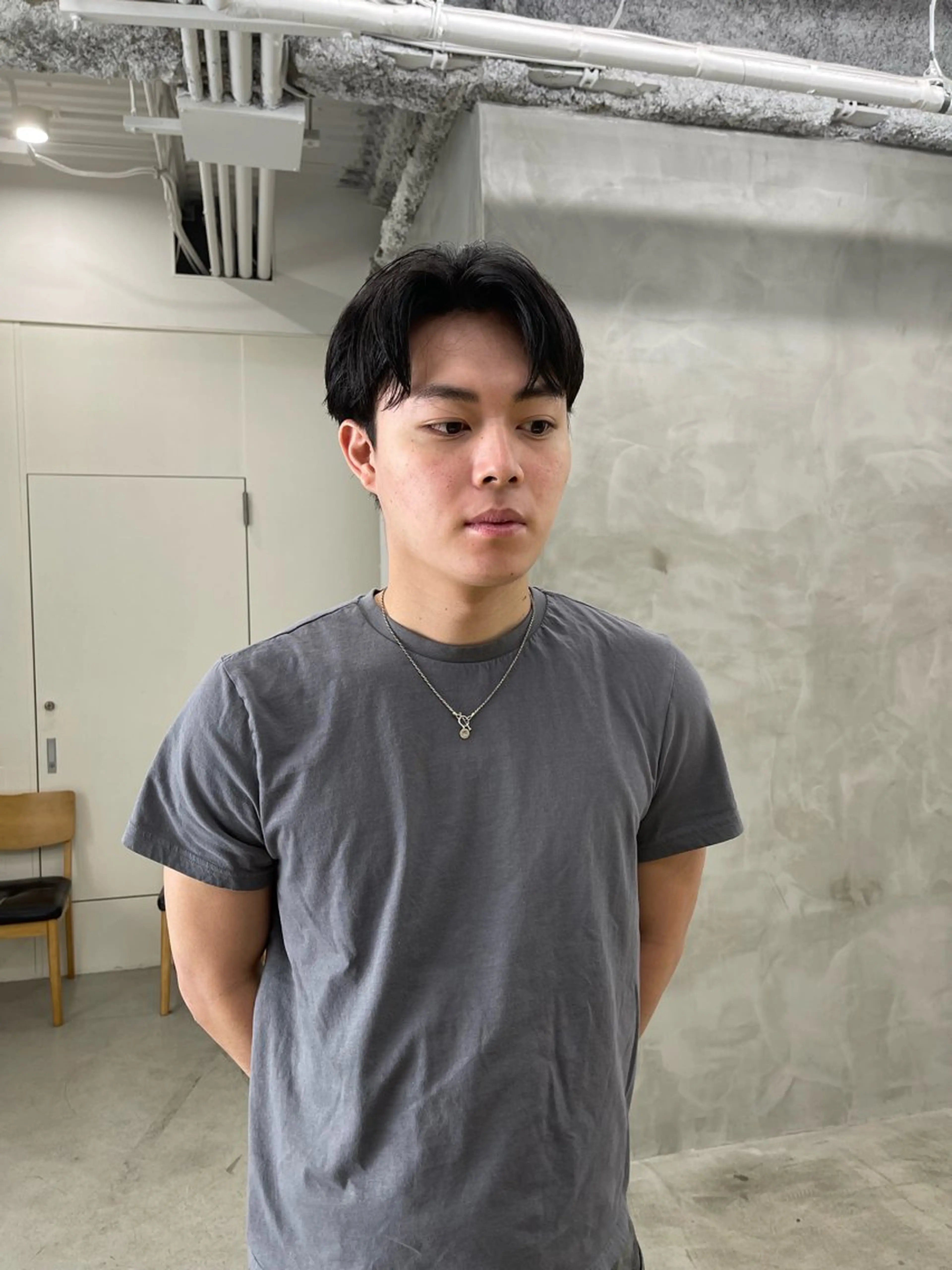 メンズ メンズカット パーマ[佐橋]のヘアスタイル