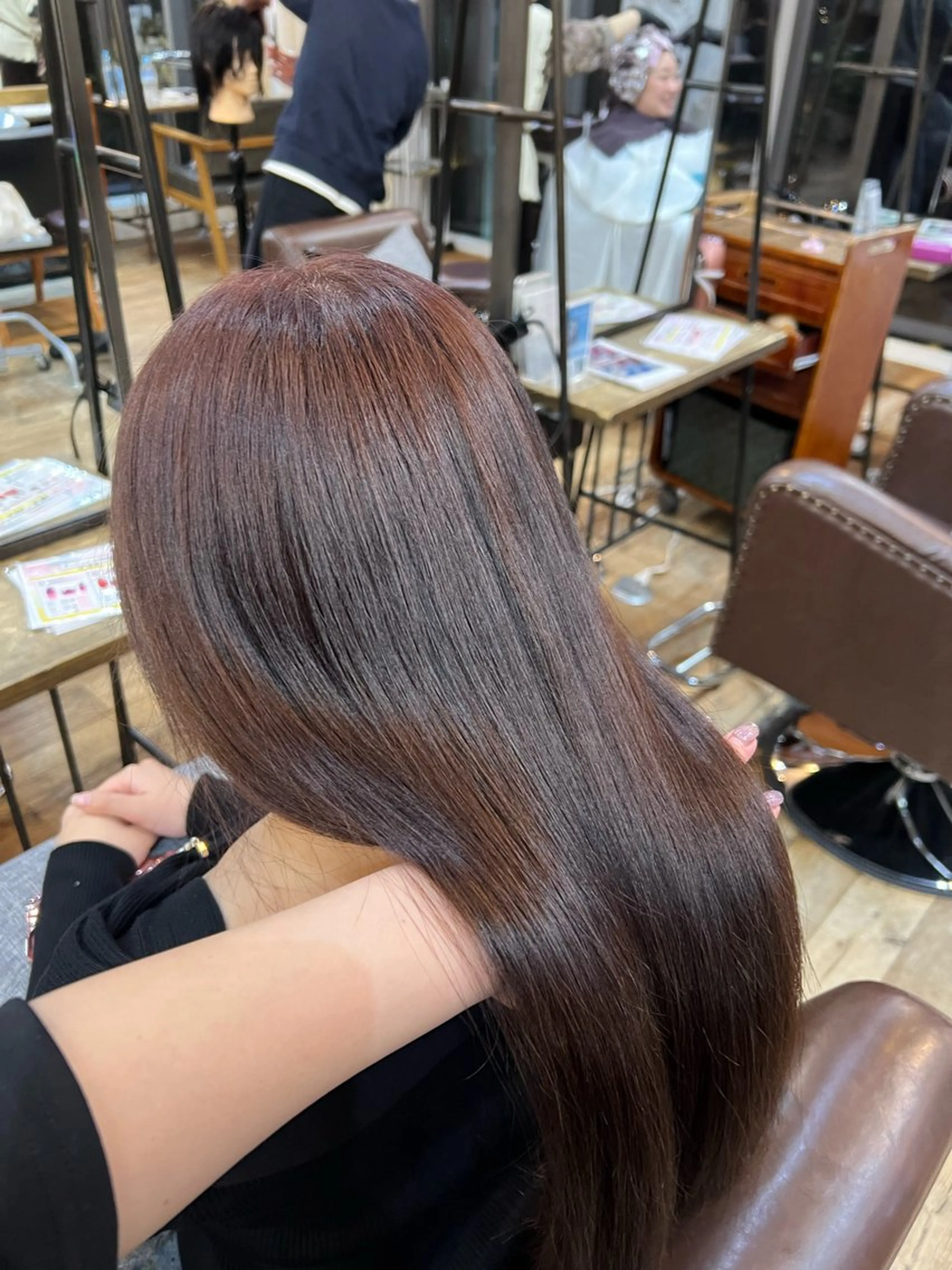 ロング カラー ヘアカラー トリートメント るあ/カラー /トリートメント🫧のヘアスタイル