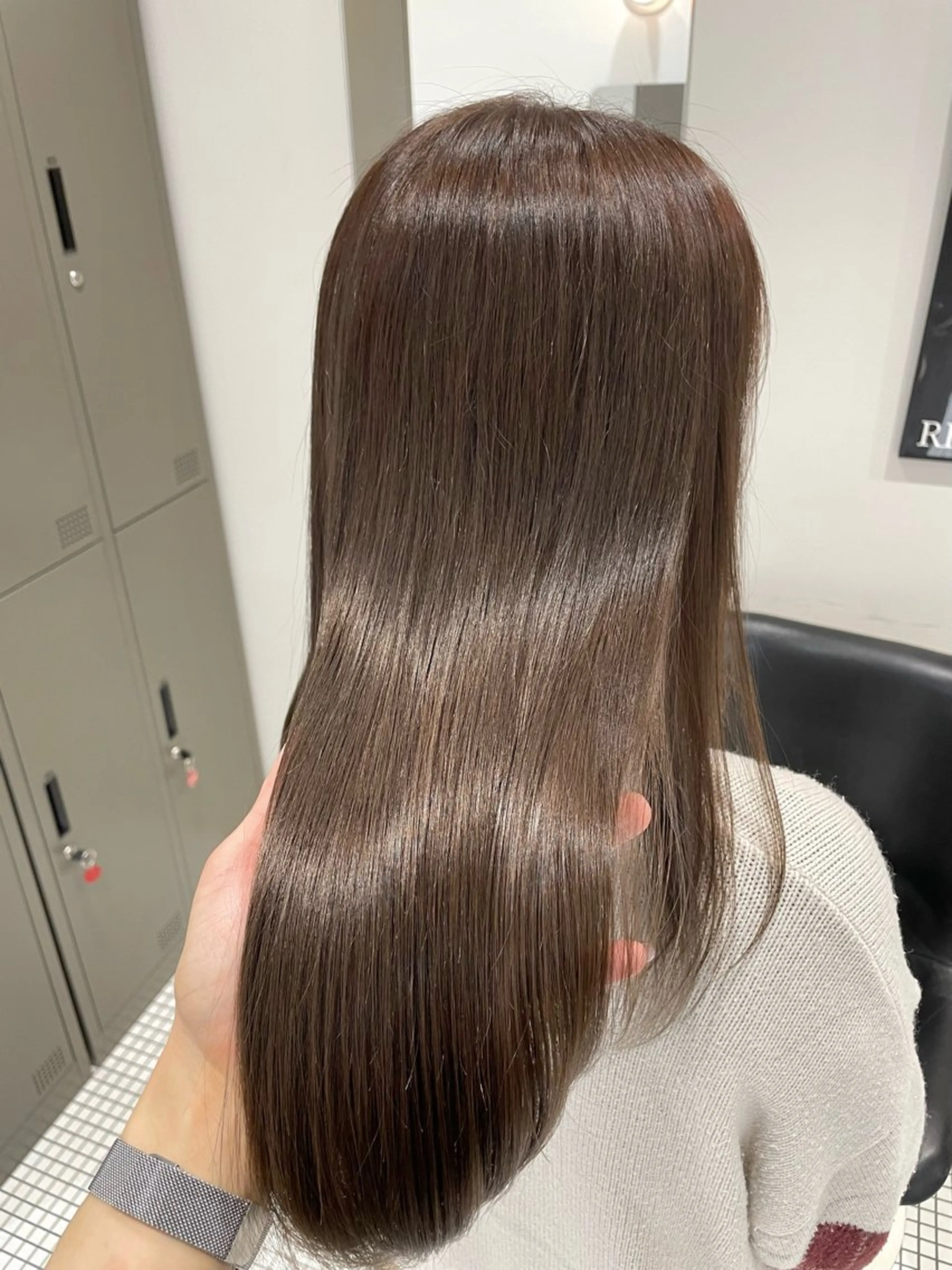 セミロング カラー GPIP 近藤沙樹のヘアスタイル