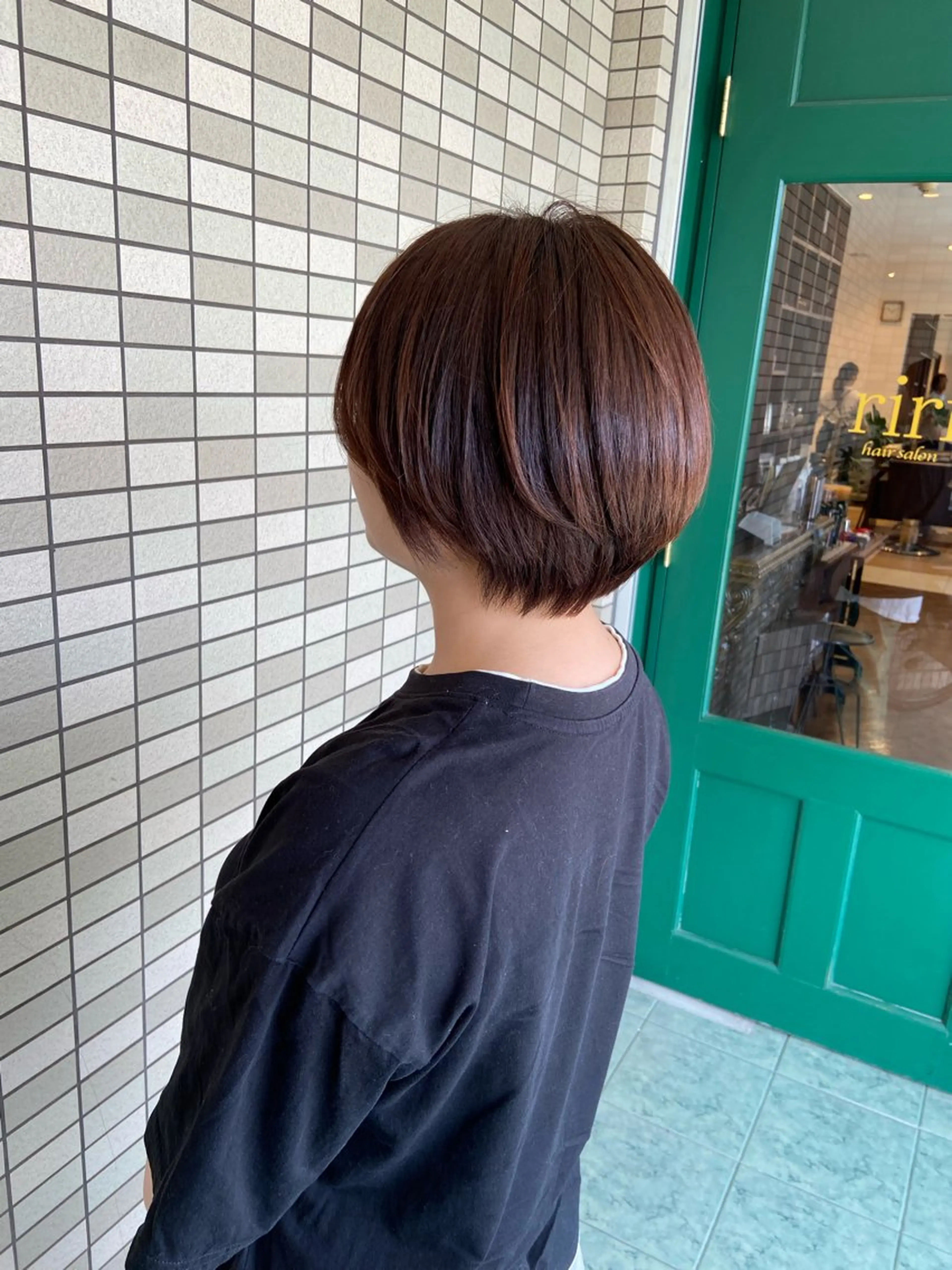 ショート 大矢 萌美のヘアスタイル