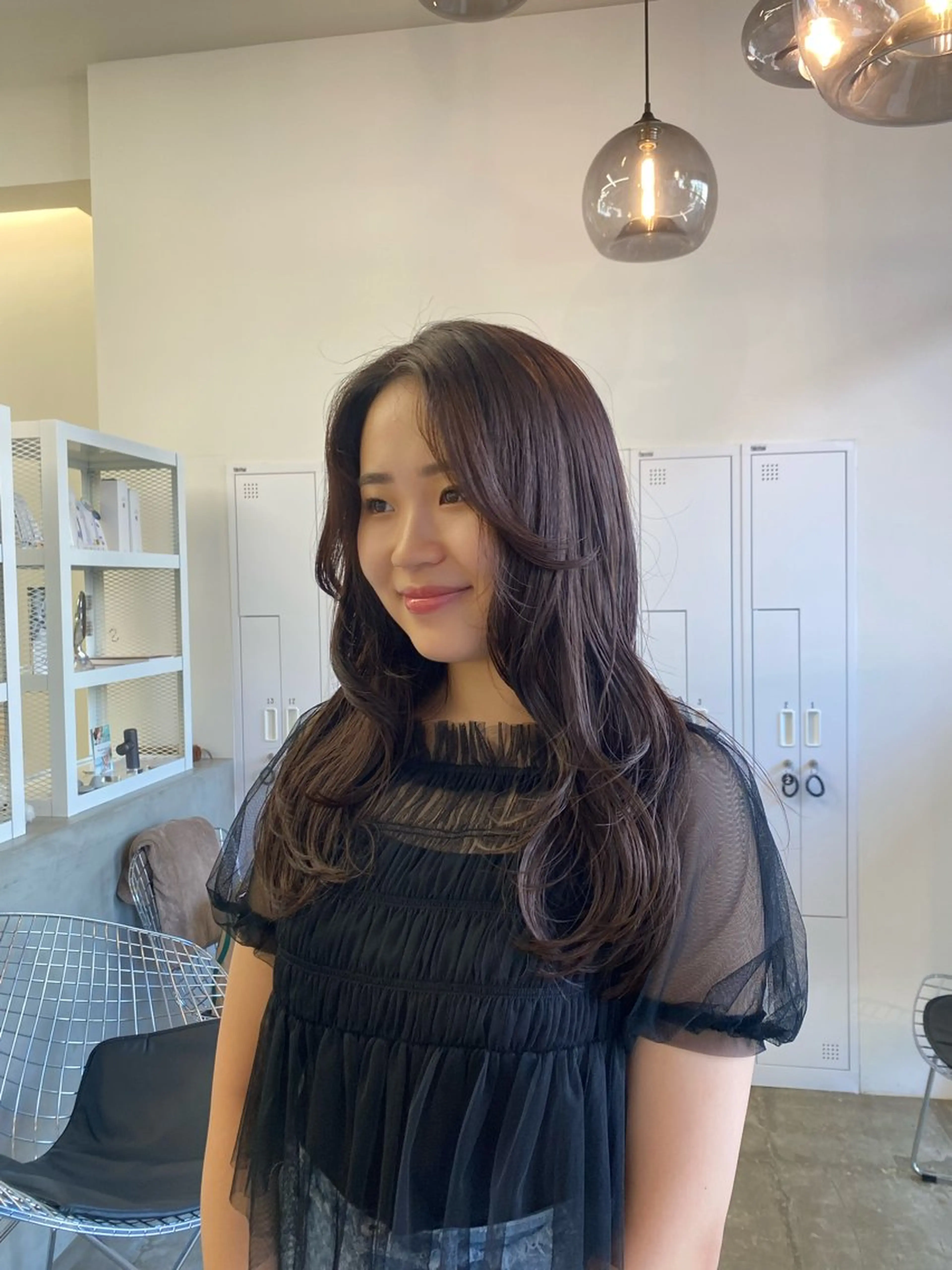 ロング 川角 しなのヘアスタイル
