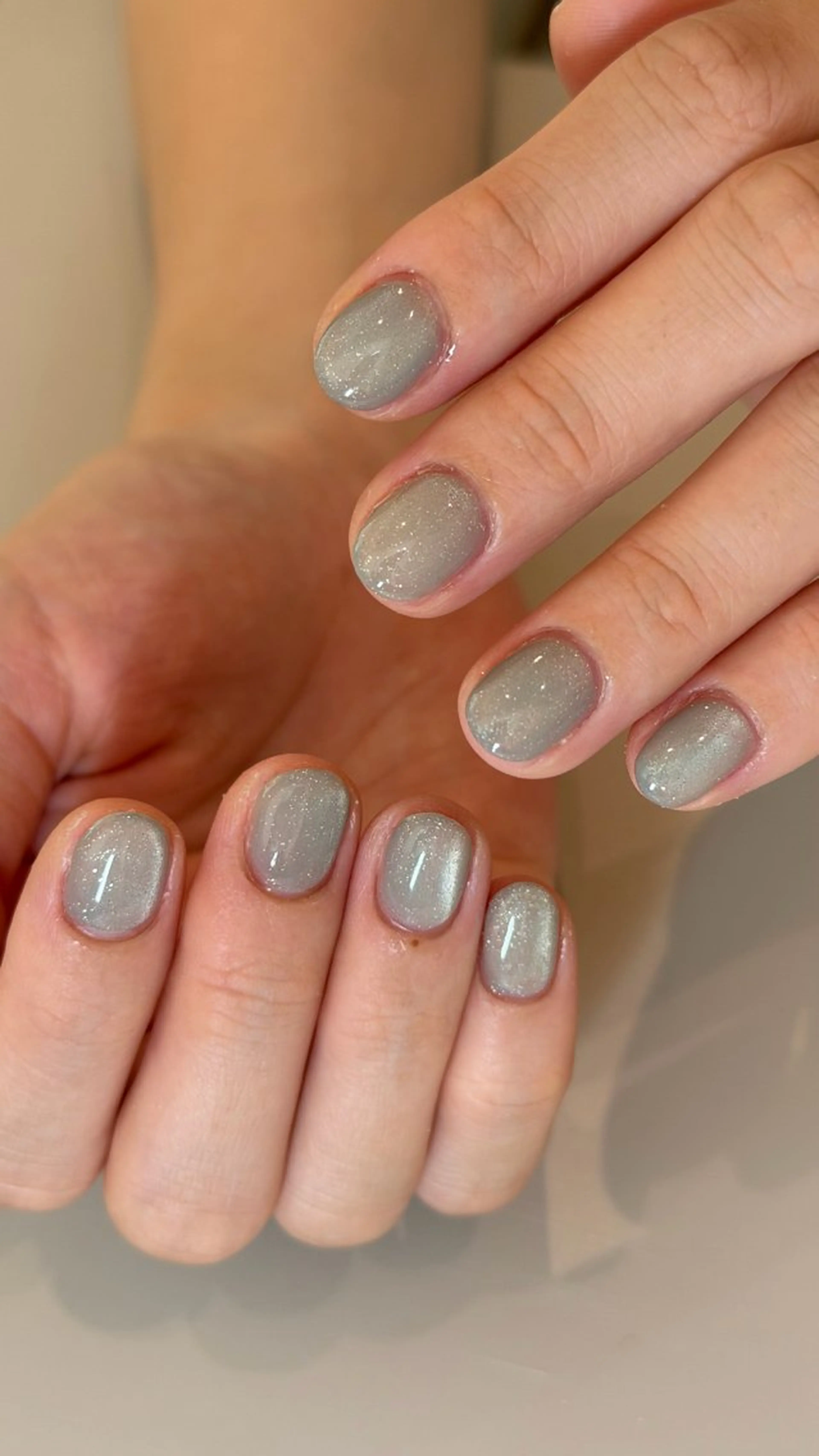 ネイル 水色 ハンドネイル nail salon linoのネイルデザイン