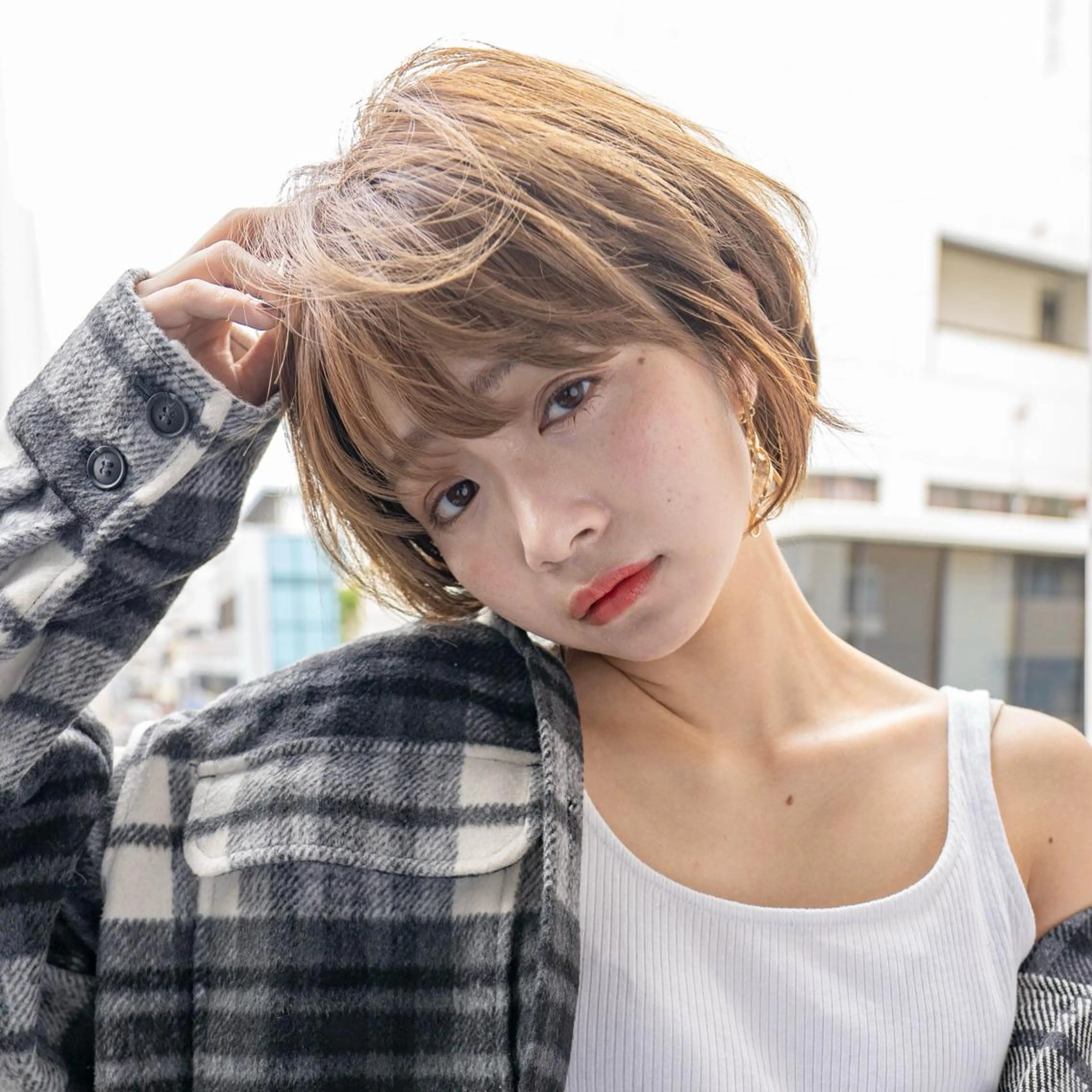 ショート カット ヘアカラー トリートメント 🔥似合わせのプロ 🔥REGOのヘアスタイル