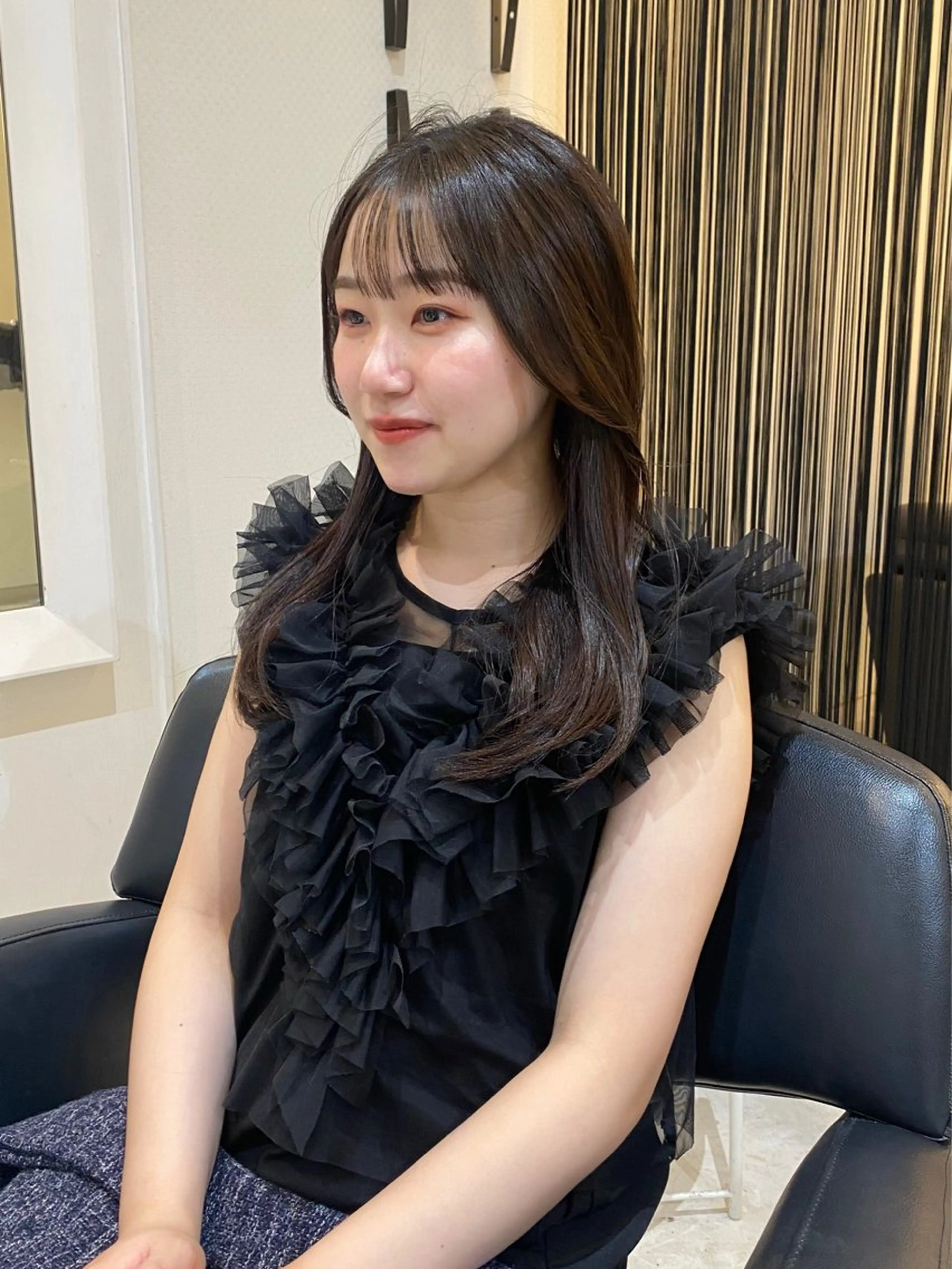 セミロング カラー パーマ カット ヘアカラー 縮毛矯正 トリートメント mai / linoah˚✧のヘアスタイル