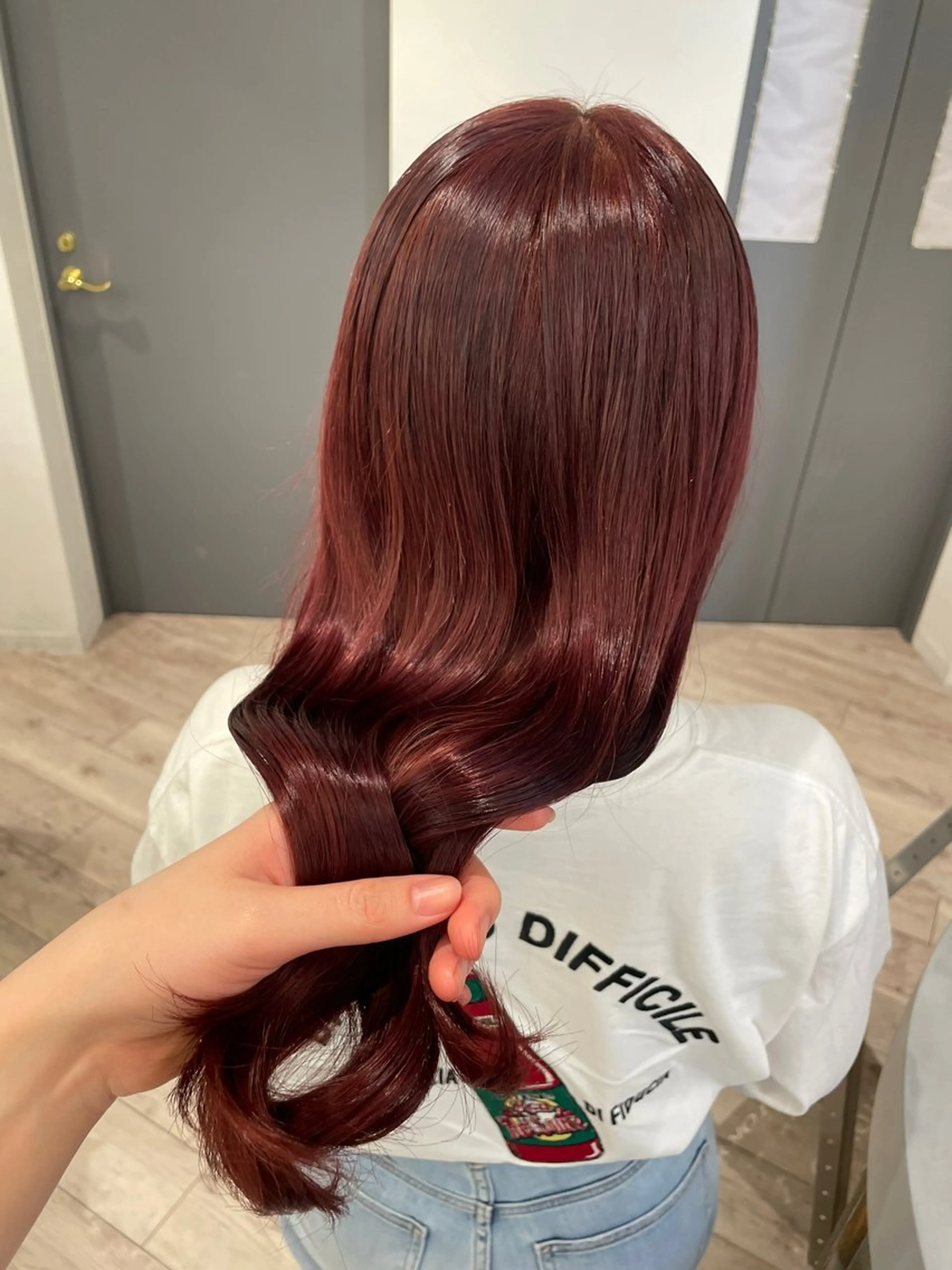 ロング ヘアカラー トリートメント ♡似合わせハイトーン ♡maiのヘアスタイル