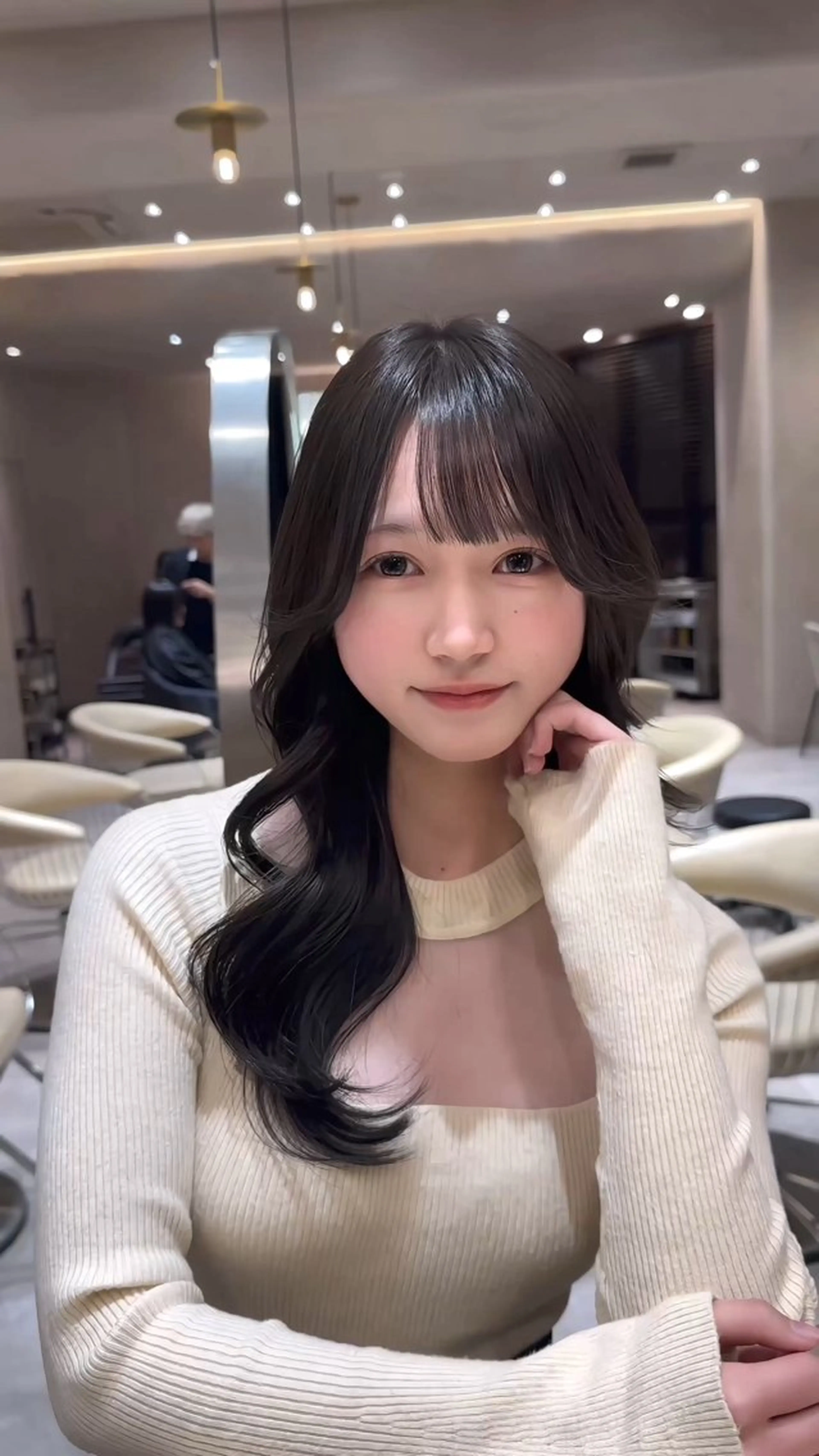 セミロング 韓国ヘア/館林美容室 /髪質改善/涼のヘアスタイル