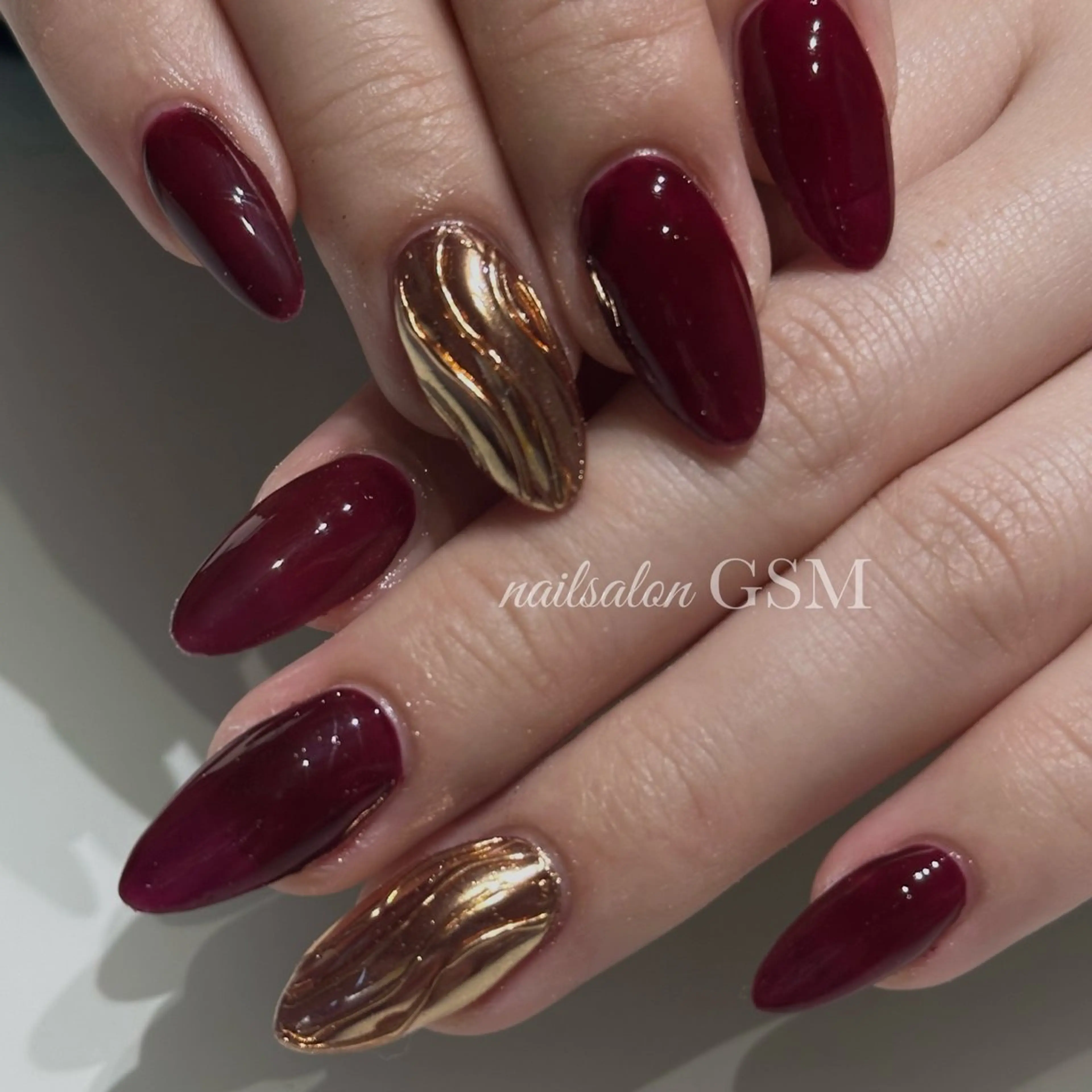 ネイル ハンドネイル nail salon GSMのネイルデザイン