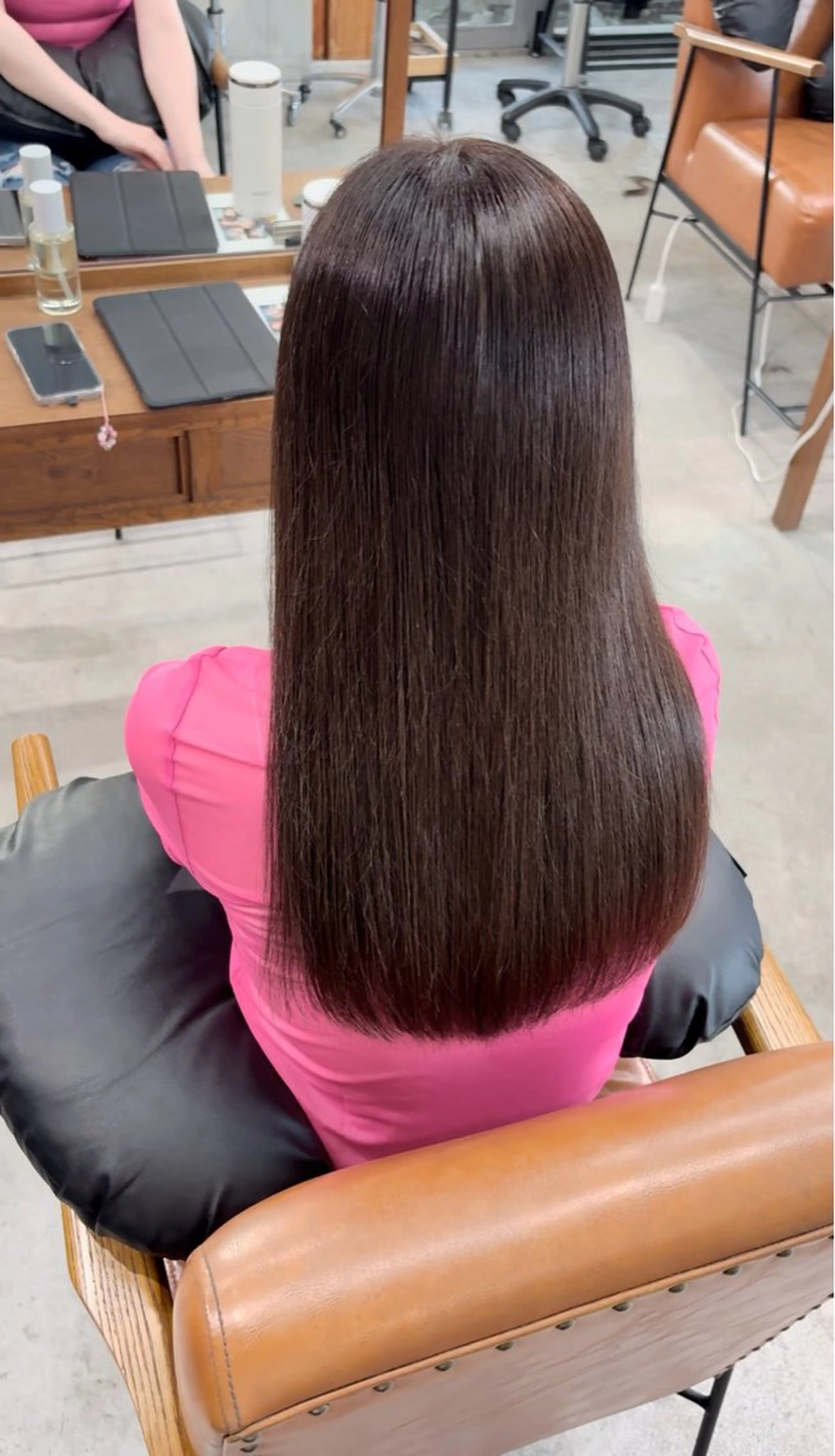 セミロング カット ヘアカラー トリートメント Nicoru*所属・SONO 【一宮】のヘアスタイル