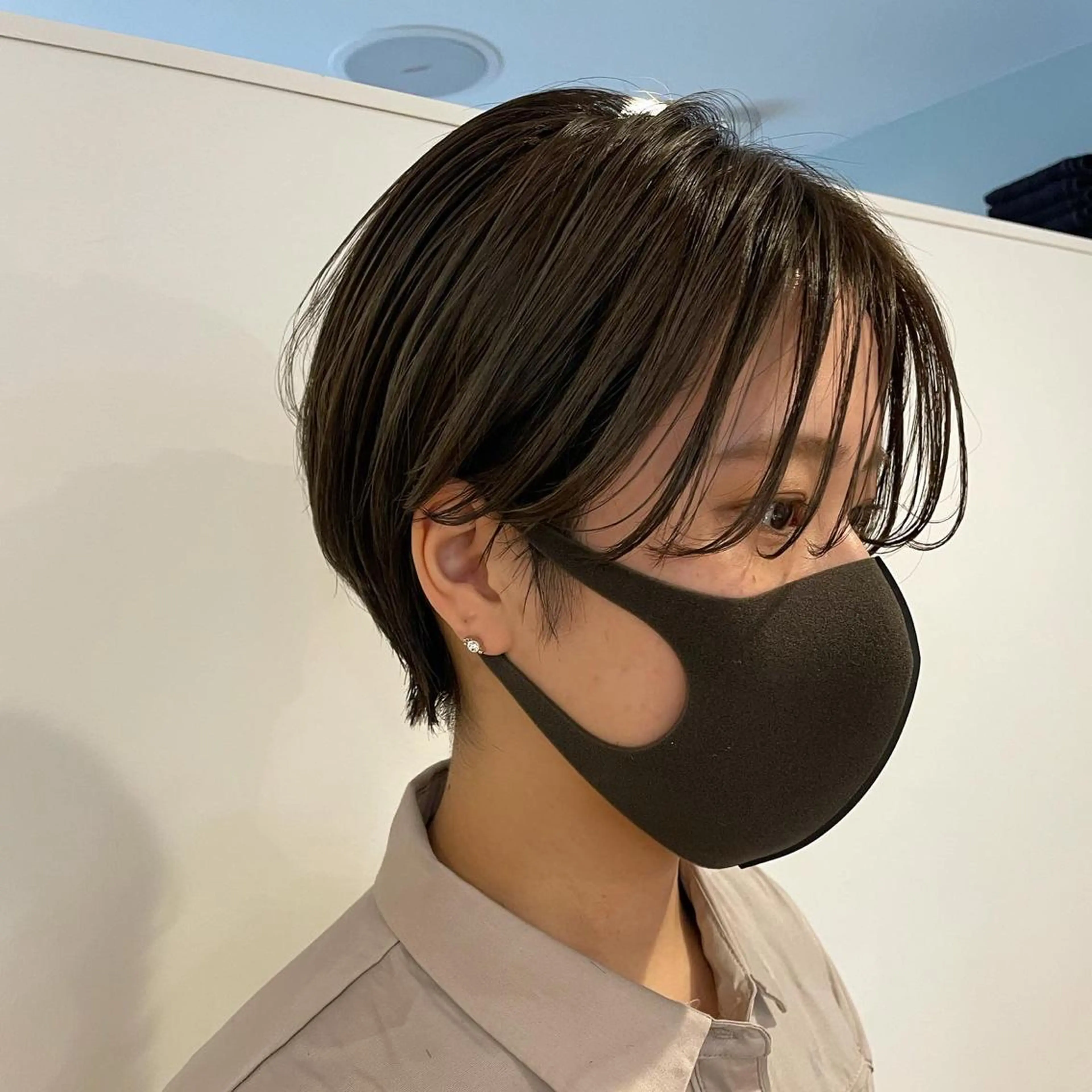 ショート 大迫 江梨のヘアスタイル