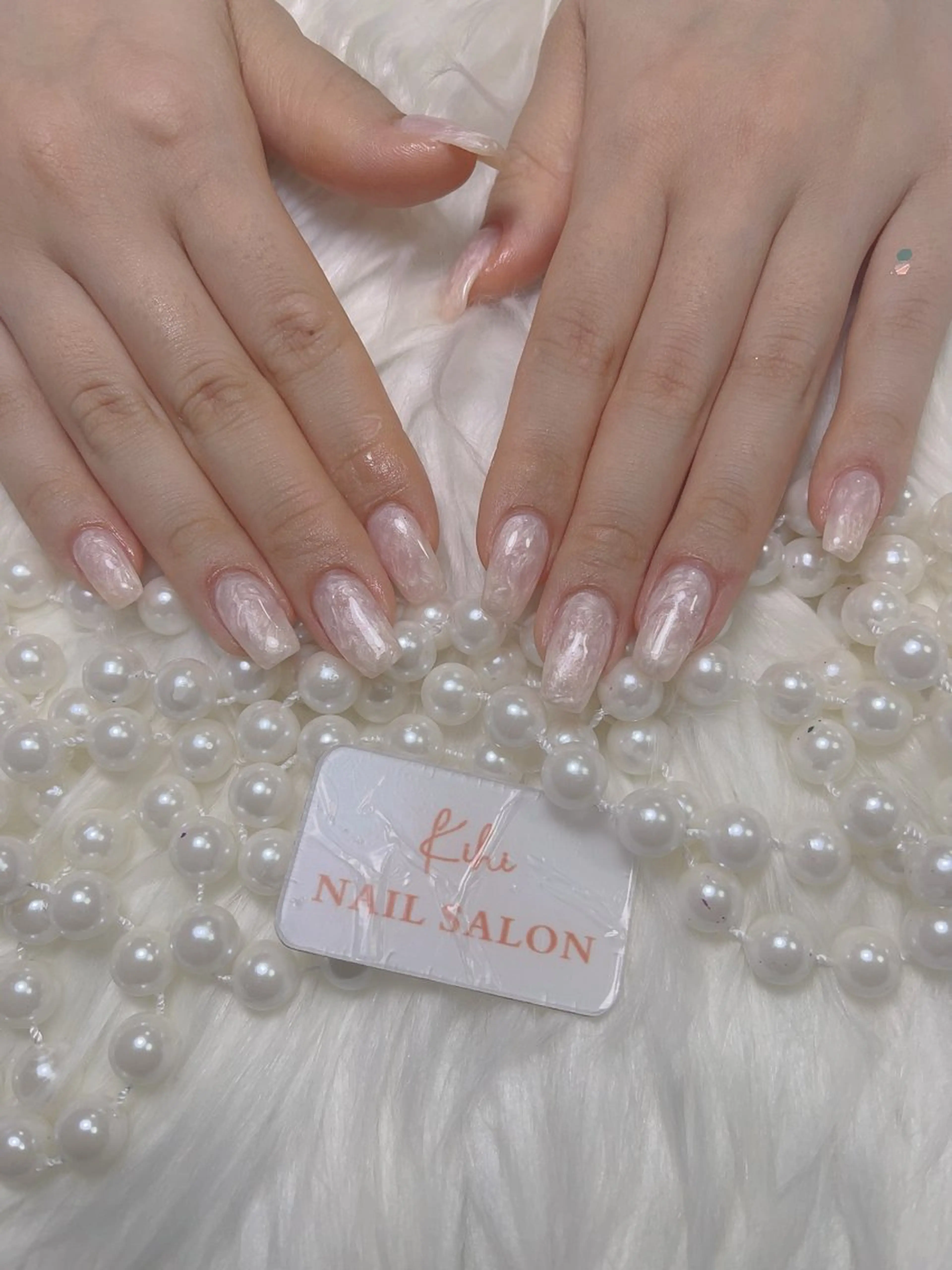 ネイル アートネイル フレンチネイル ジェルネイル グラデーション 韓国ネイル ハンドネイル 小林 あゆみのネイルデザイン