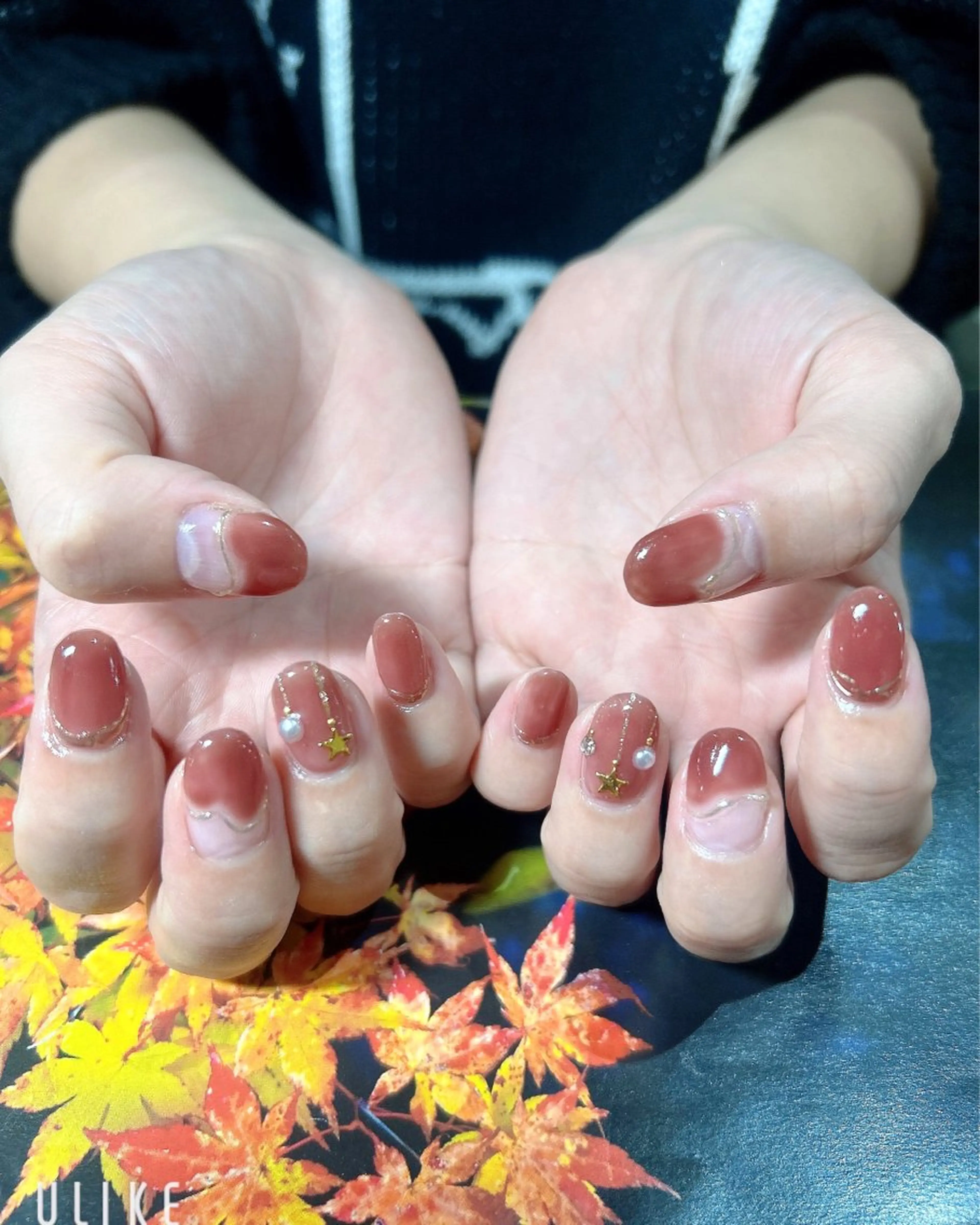 ネイル 冬ネイル クリスマス ハンドネイル 吉野✨ ネイルデザイナー✨のネイルデザイン