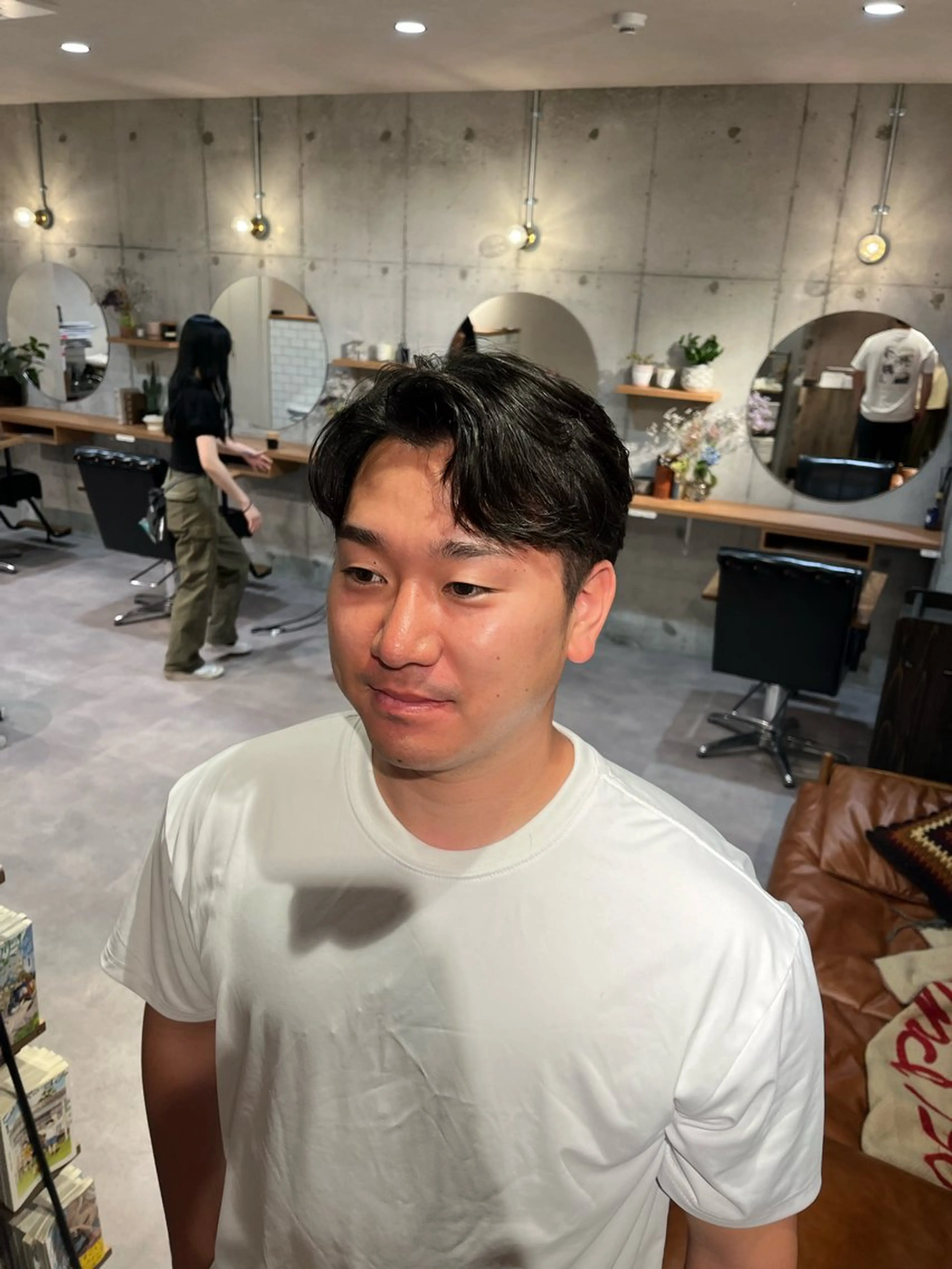 ショート メンズ ダウンパーマ メンズパーマ 🌀メンズパーマ🌀 🐏丸山祐宇🐏のヘアスタイル